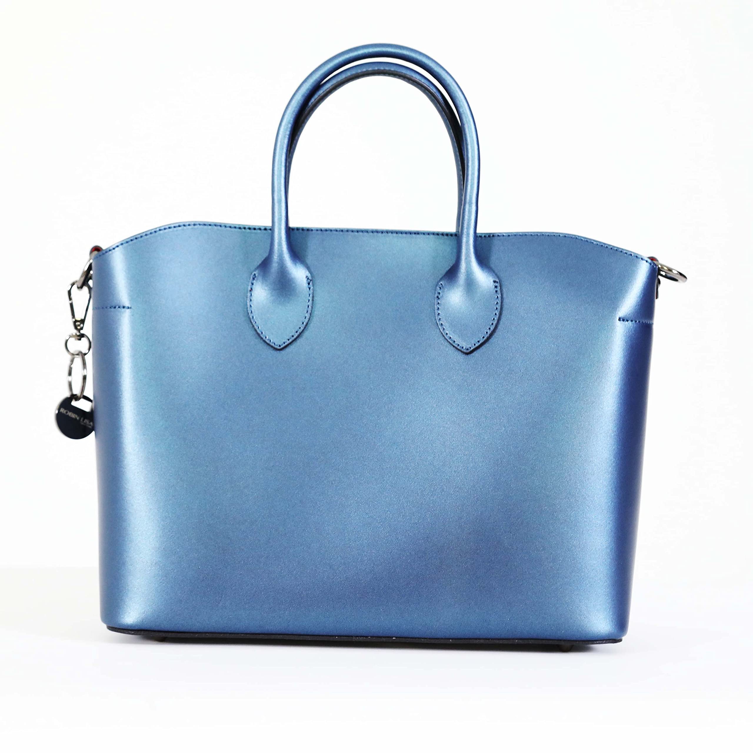 Robin Lisa New York Luxury Handbags for Women | Hand-made in Italy, Genuine Leather Madison Tote Bag