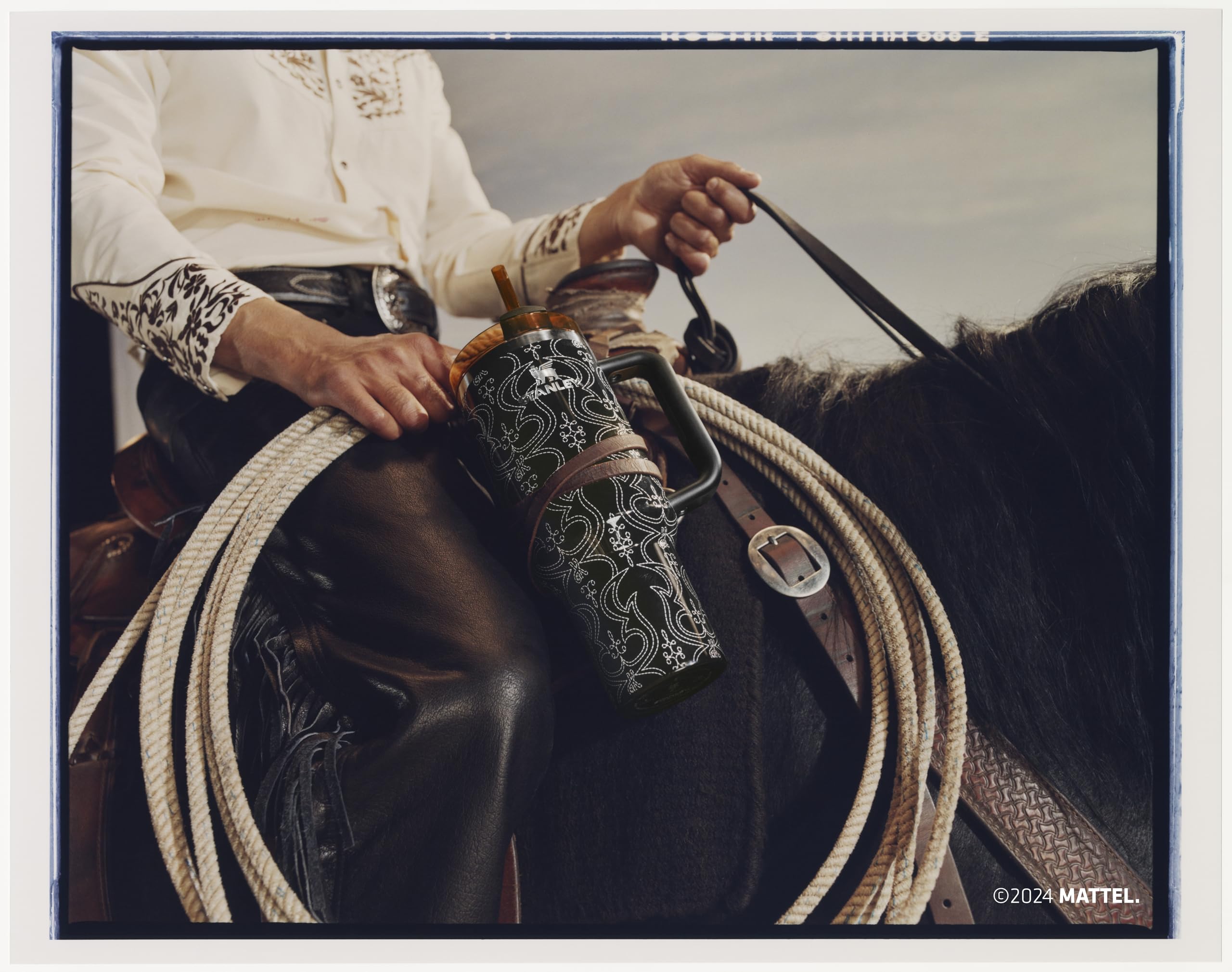 Stanley x Barbie™ ’70s Superstar Quencher 40 Oz: '80s Western Ken
