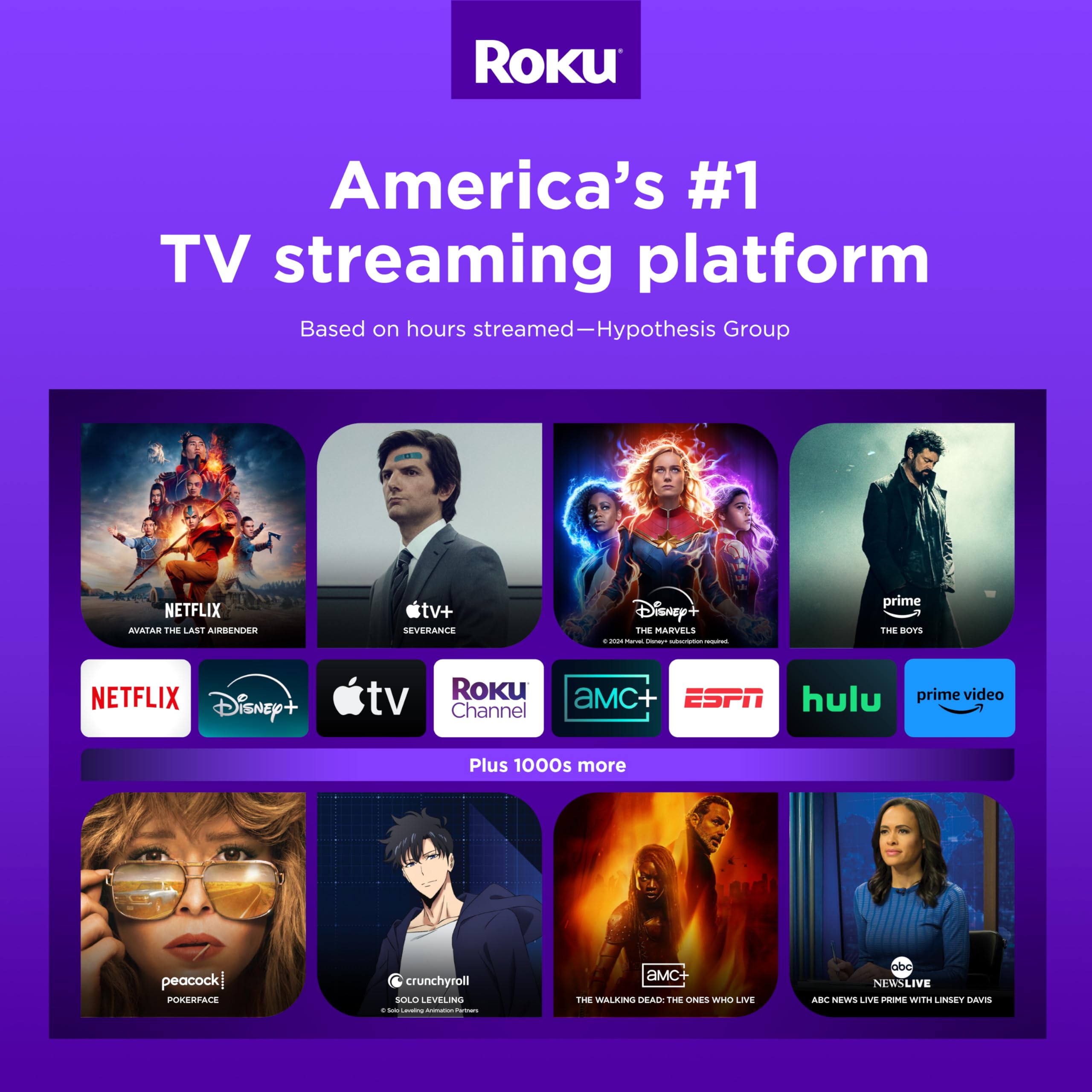 Roku Express 4K+ | Roku Streaming Device 4K/HDR with Voice Remote, Free & Live TV: NEW Roku Express 4K +