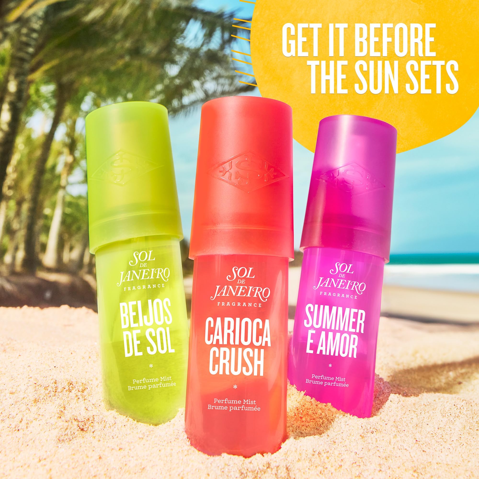 Sol de Janeiro Hair & Body Perfume Mist: Beijos De Sol 3.0 fl oz.
