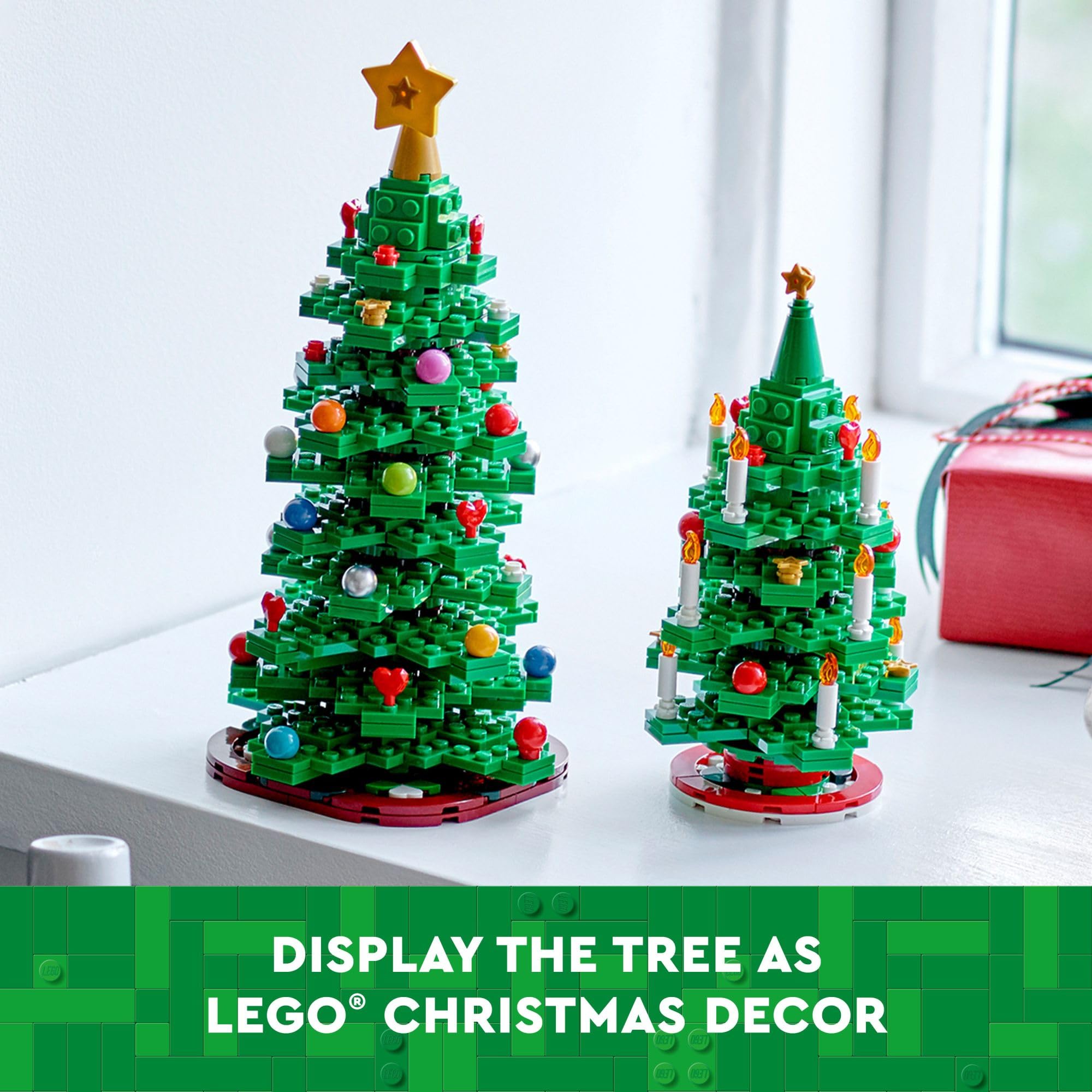LEGO Christmas Tree - Building Toys for Kids, Boys & Girls, Ages 12+ - Mini Christmas Tree Decorations for Tabletop & Home - Gifts for Boys & Girls - 40573: LEGO Christmas Tree - Building Toys for Kids, Boys & Girls, Ages 12+ - Mini Christmas Tree Decorations for Tabletop & Home - Gifts for Boys & Girls - 40573