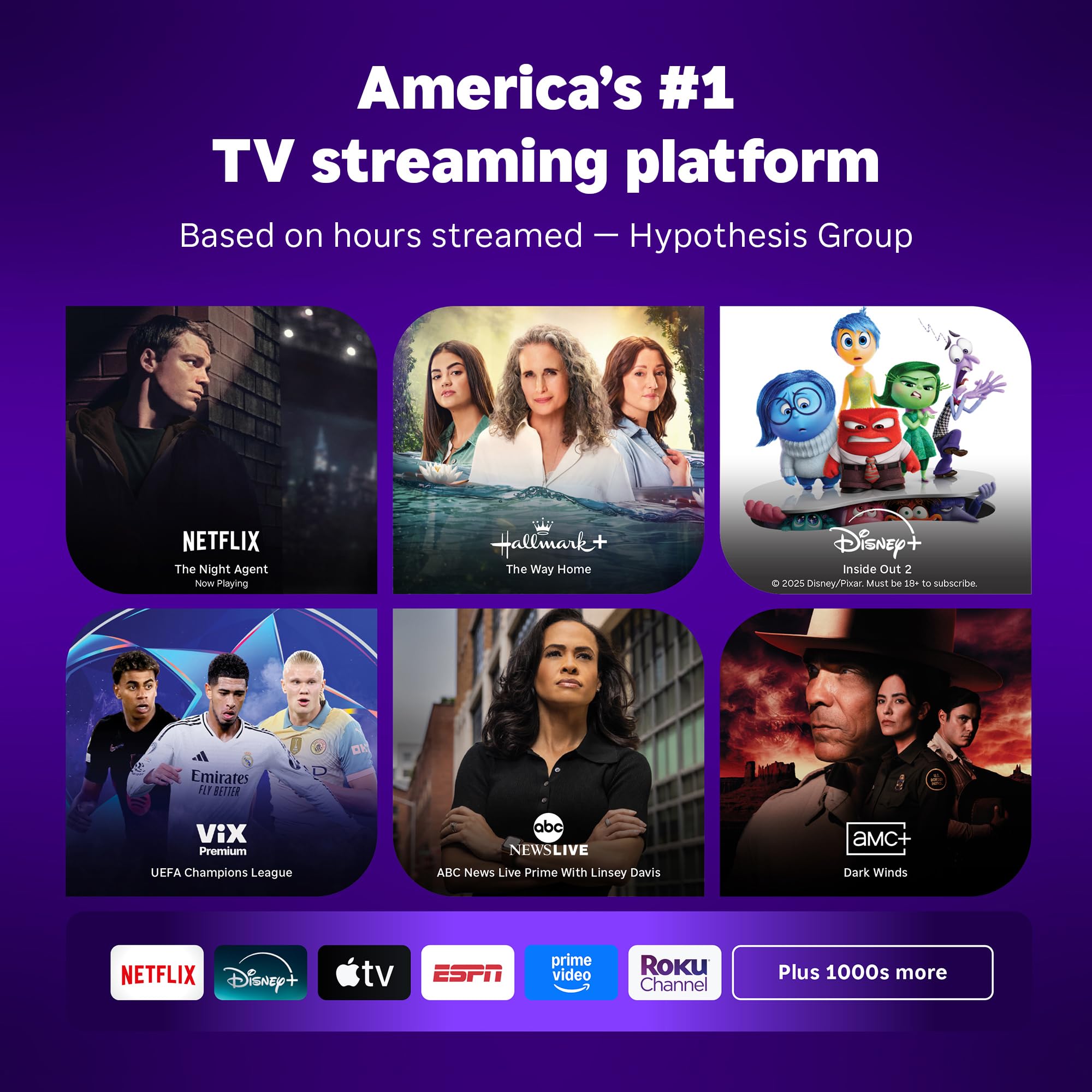 Roku Streaming Stick 4K - HDR & Dolby Vision Roku Streaming Device for TV with Voice Remote & Long-Range Wi-Fi - Free & Live TV thumbnail 2