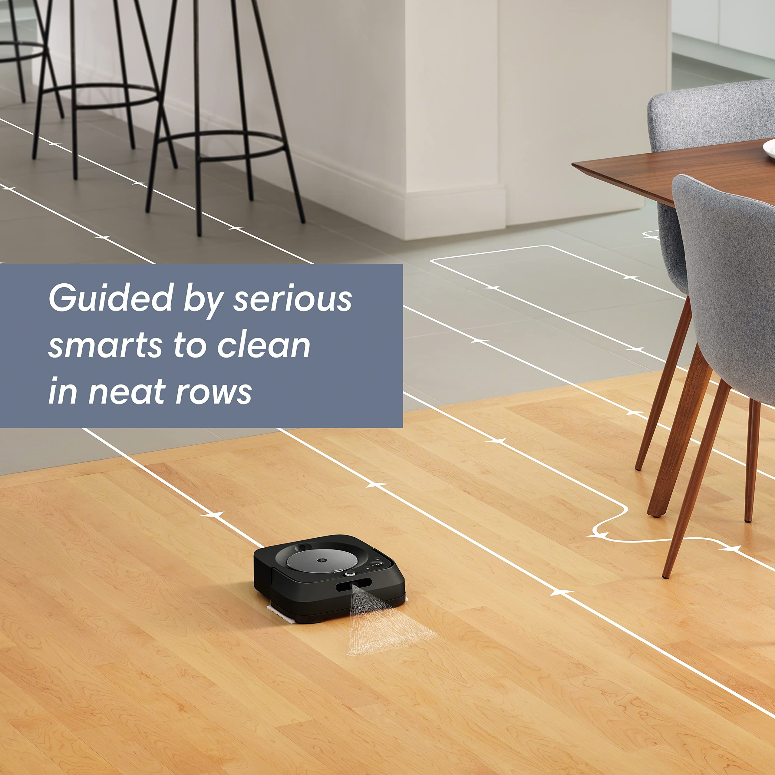 iRobot  Self-Emptying Robot Vacuum and Mop, Clean by Room with Smart Mapping, Empties Itself for Up to 60 Days, Works with Alexa, Personalized Cleaning OS: Roomba i3+ &amp; M6 Mop