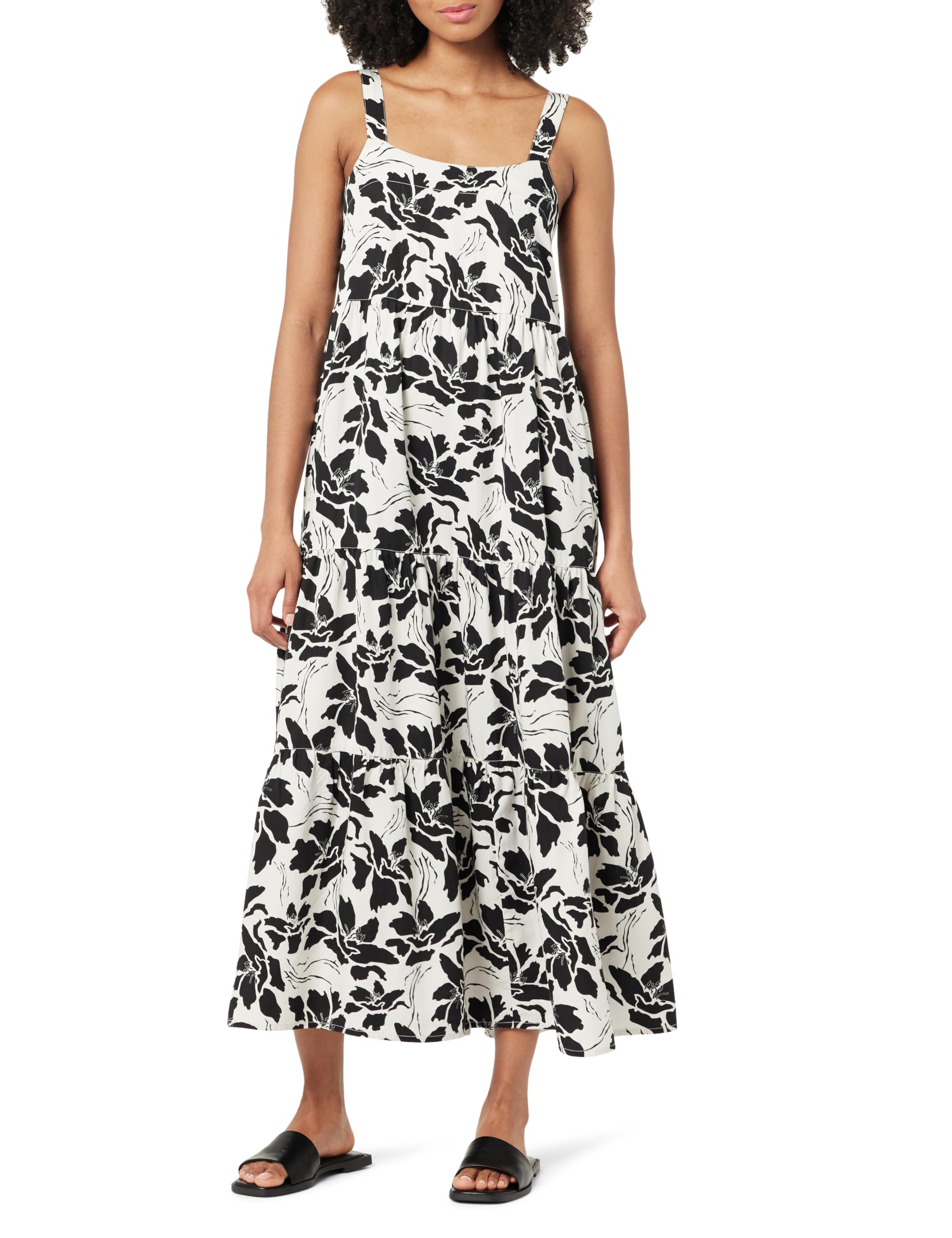 The Drop Women's Britt Tiered Maxi Tent Dress