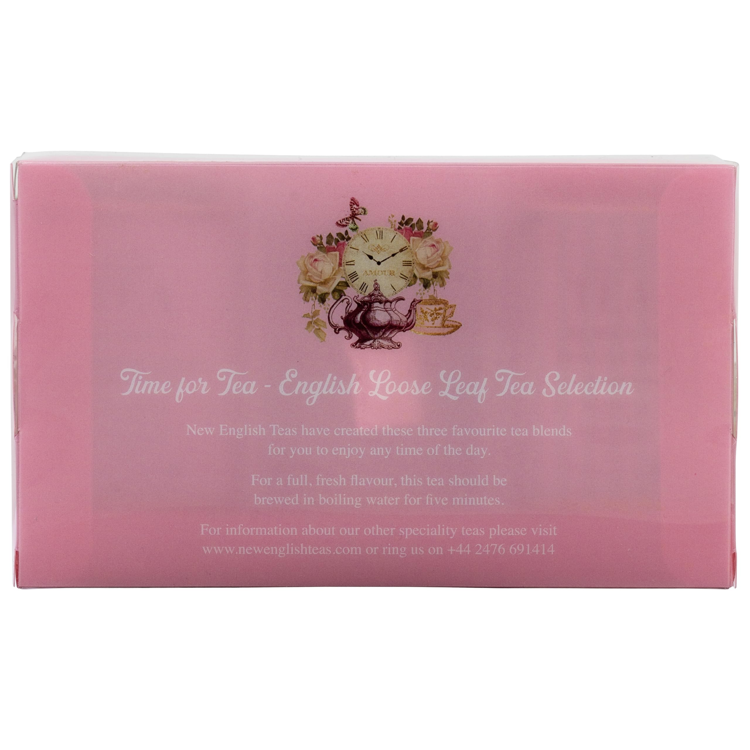New English Teas Retro Time for Tea Vintage Tin with 70g Loose Tea