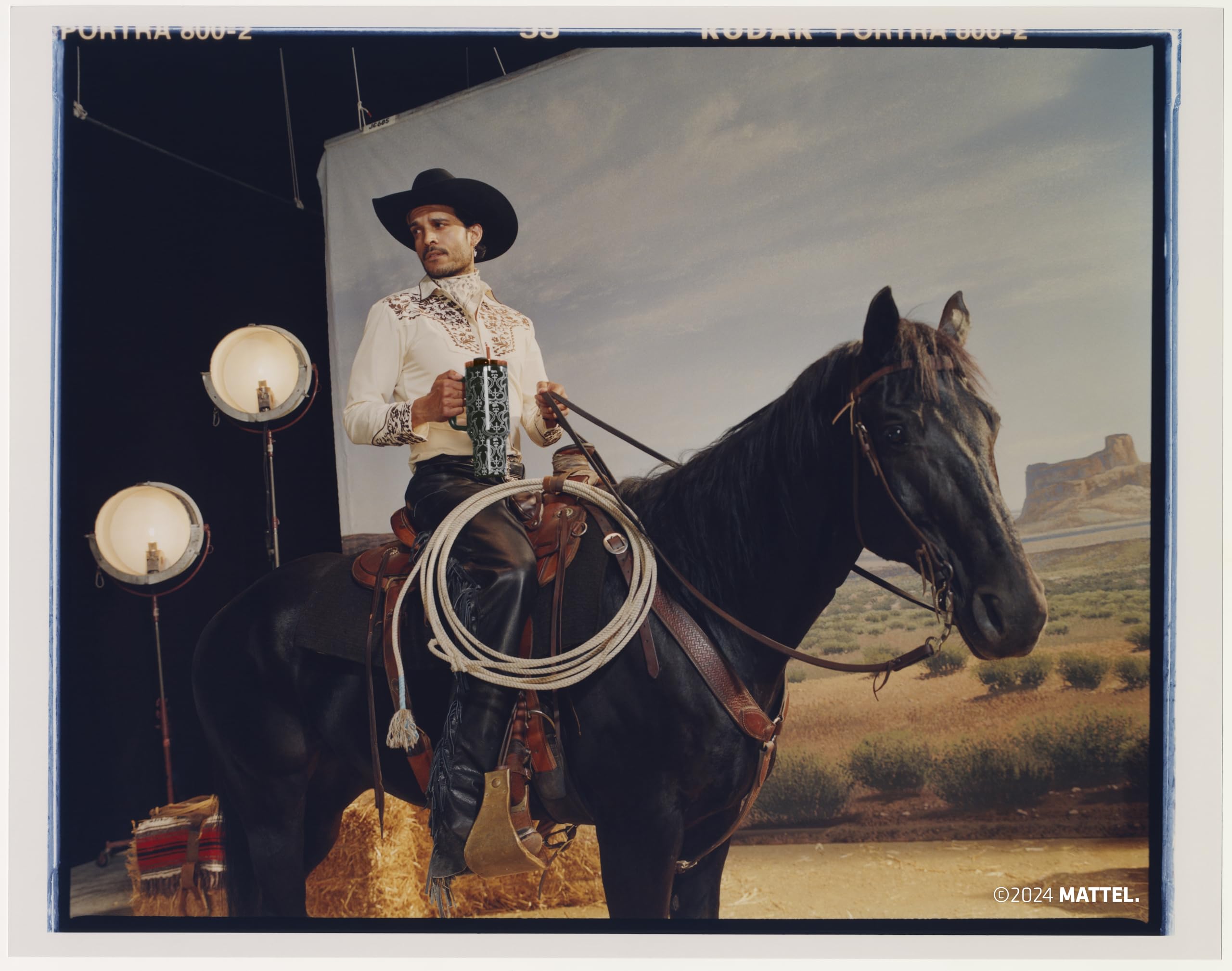 Stanley x Barbie™ ’70s Superstar Quencher 40 Oz: '80s Western Ken