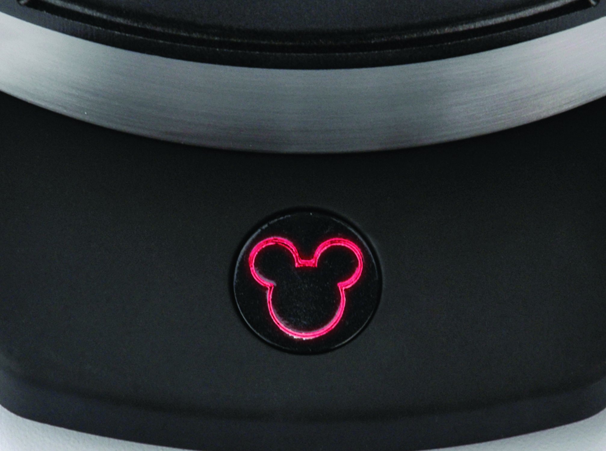 Disney Classic Mickey Waffle Maker by Select Brands - Disney Kitchen Appliances - Features Non-Stick Plates - Mickey Mouse Gift - 7" Waffles