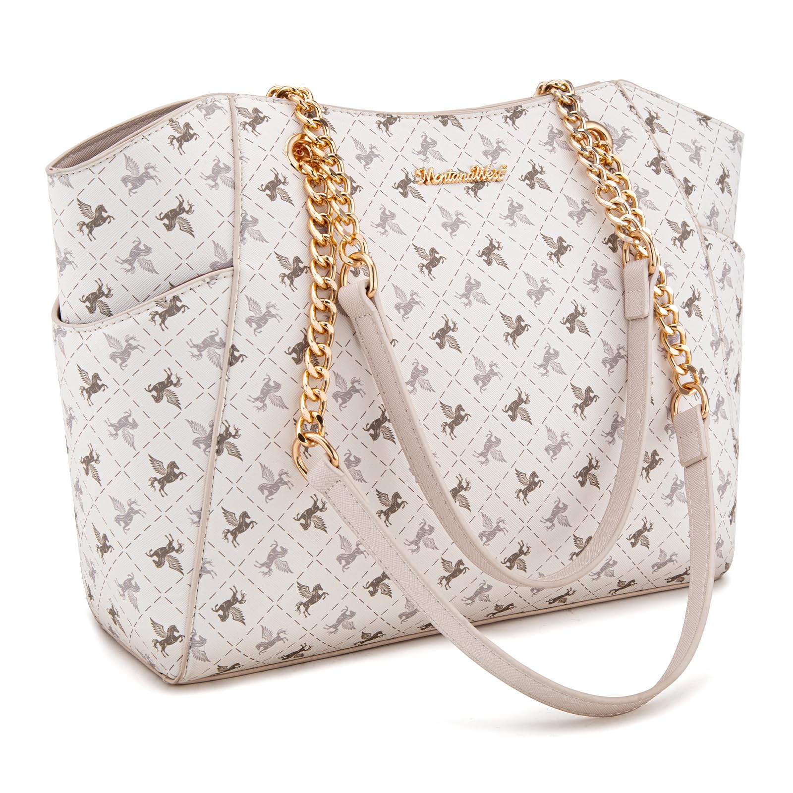 Montana West Tote Bag for Women Chain Top-handle Handbags