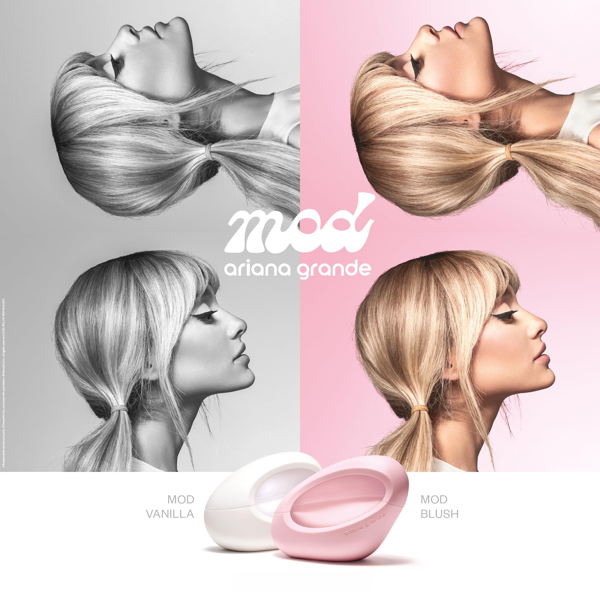 Ariana Grande MOD Vanilla Eau De Parfum – Gourmand Musk Fragrance for Women – Women's Perfume with Notes of Vanilla, Cocoa Butter, Plum & Jasmine: 3.4 Fl Oz (Pack of 1)