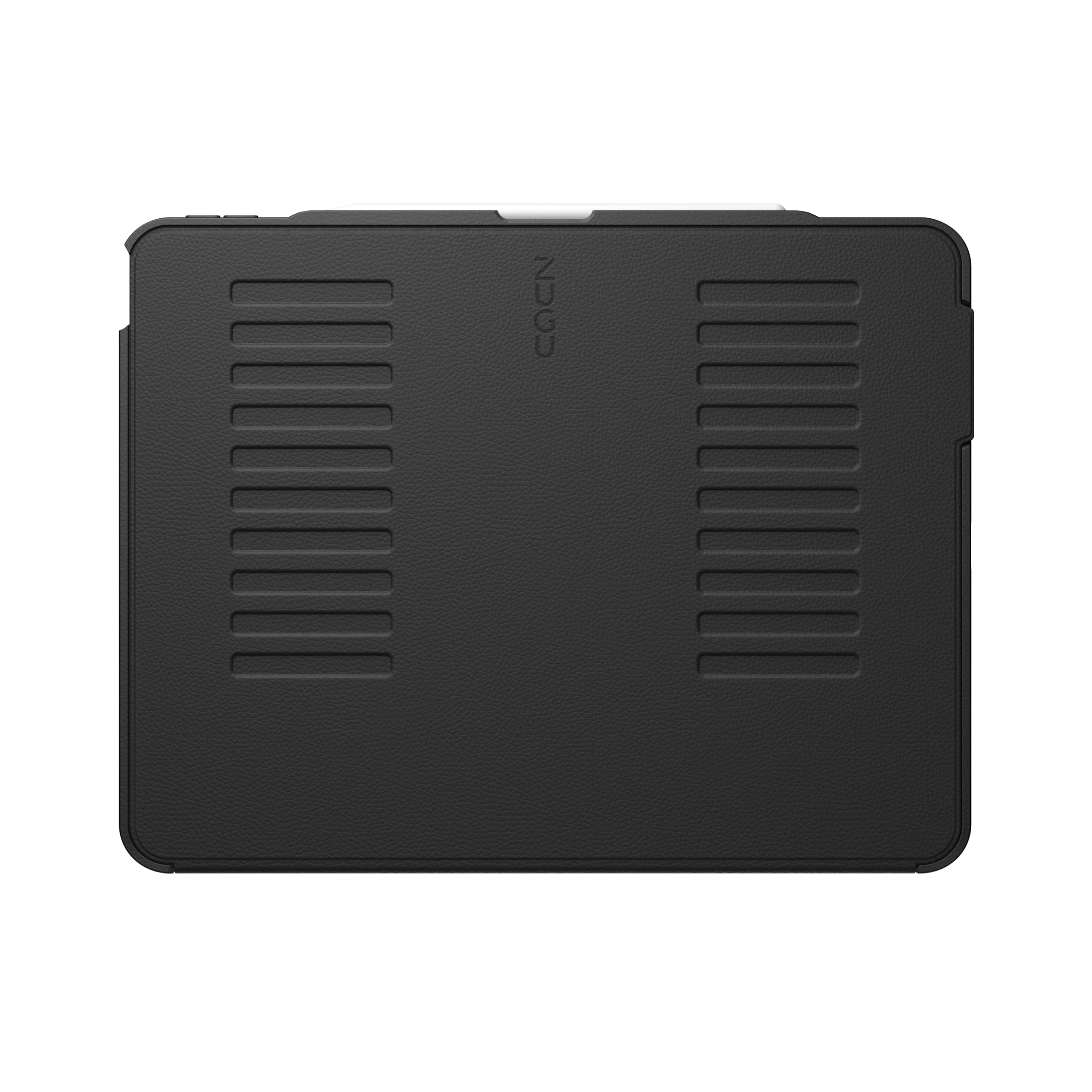 Zugu Case for iPad Air 13 Inch M3 2025 & M2 2024 &/12.9 inch (3rd/4th Gen), Slim Protective Cover with Apple Pencil Charging & Storage, Auto Wake/Sleep, Multiple Viewing Angles (Black)