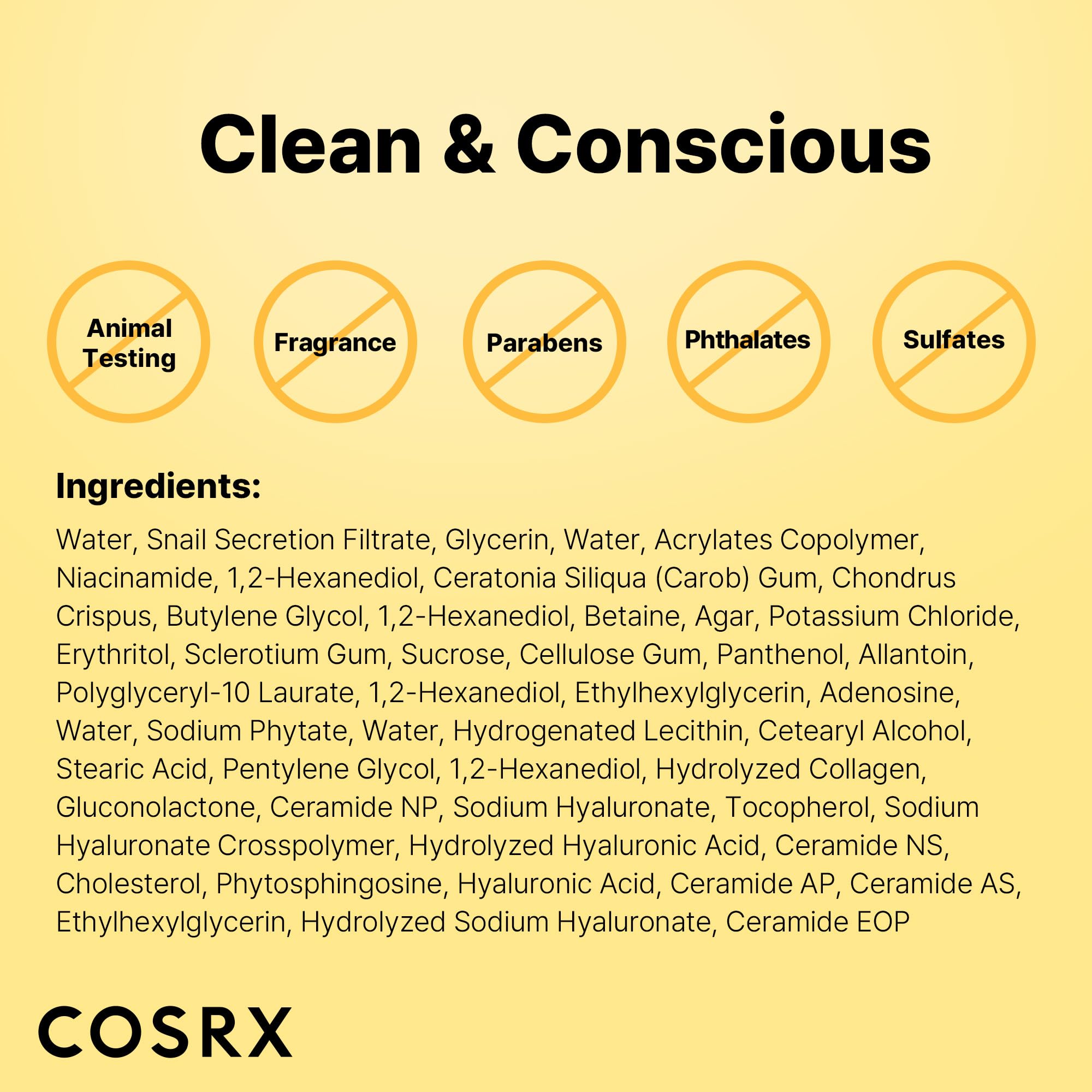 COSRX Advanced Snail Mucin Glass Glow Hydrogel Face Masks Skincare 3 EA, Collagen Face Mask, Travel Essentials, Overnight Face Mask, Korean Skin Care: COSRX Advanced Snail Mucin Glass Glow Hydrogel Face Masks Skincare 3 EA, Collagen Face Mask, Travel Essentials, Overnight Face Mask, Korean Skin Care