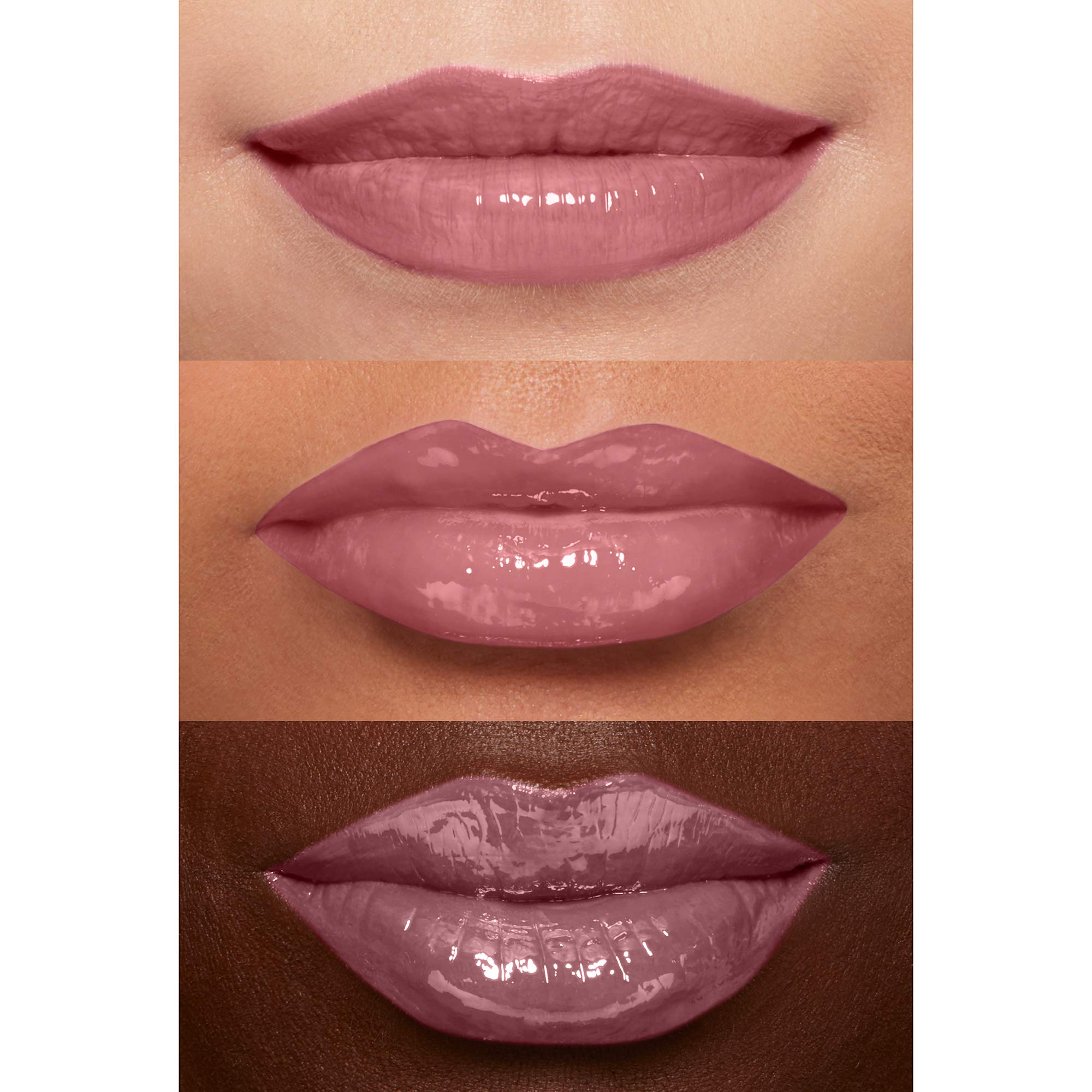 NYX PROFESSIONAL MAKEUP Butter Gloss, Non-Sticky Lip Gloss - Licorice (Black): Pack Of 3 (Angel Food Cake, Creme Brulee, Madeleine) 0.27 Fl Oz (Pack of 3)