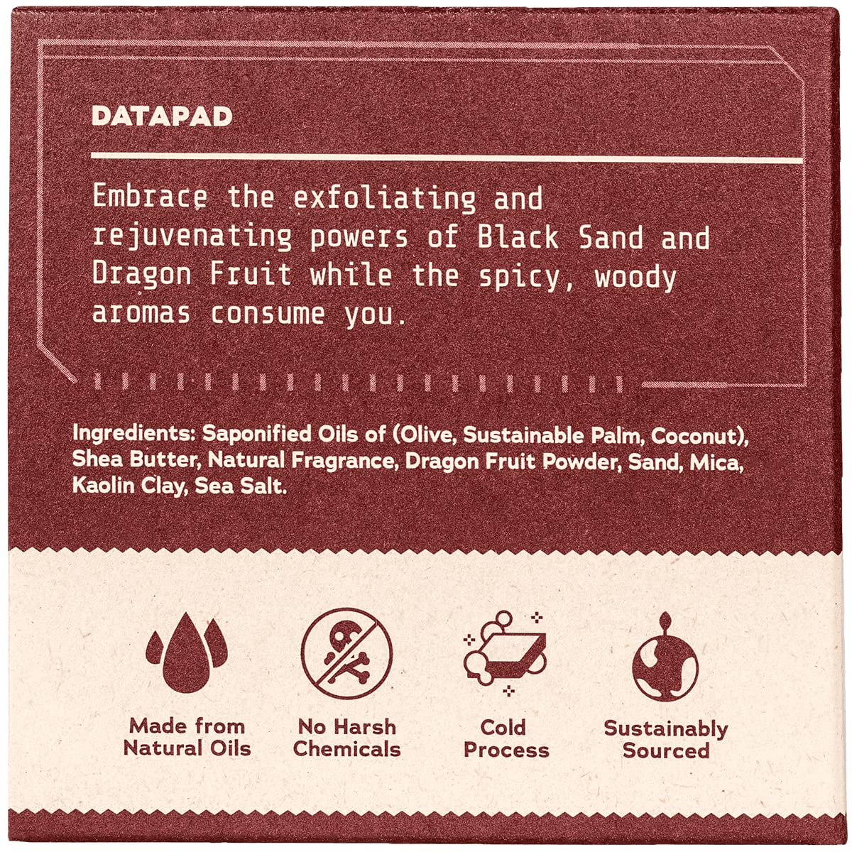 Dr. Squatch Star Wars Soap Collection - Men’s Natural 4 Pack Bundle - Star Wars Soap for Men