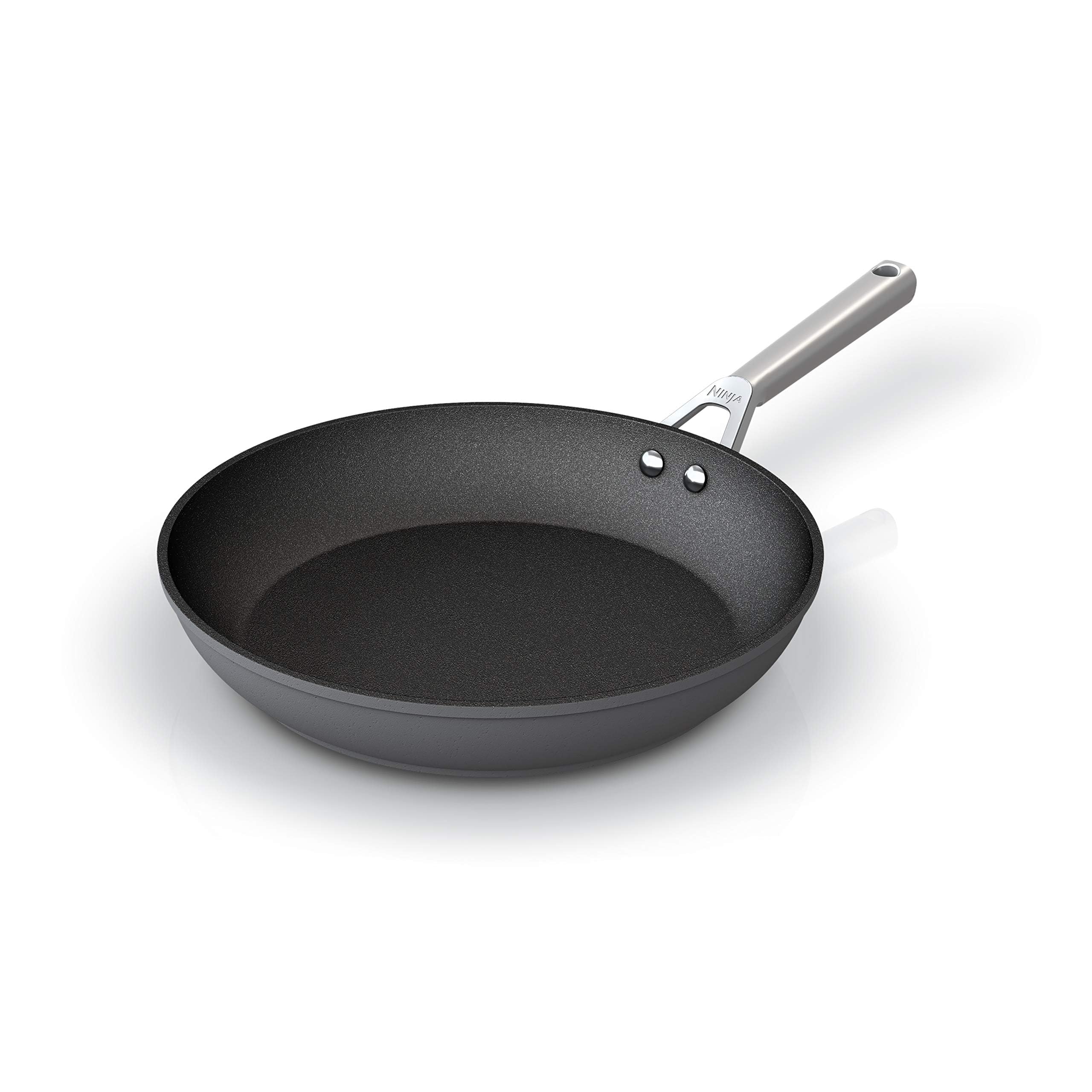 Ninja Cookware, Ninja NeverStick Premium, 16-Piece Pots and Pans Set, Non Stick Frying Pans, Kitchen Essentials, Stock Pot, Sauce Pan, Glass Lids, Saute Pan, All Stovetops, Black, C39900 - Image 12