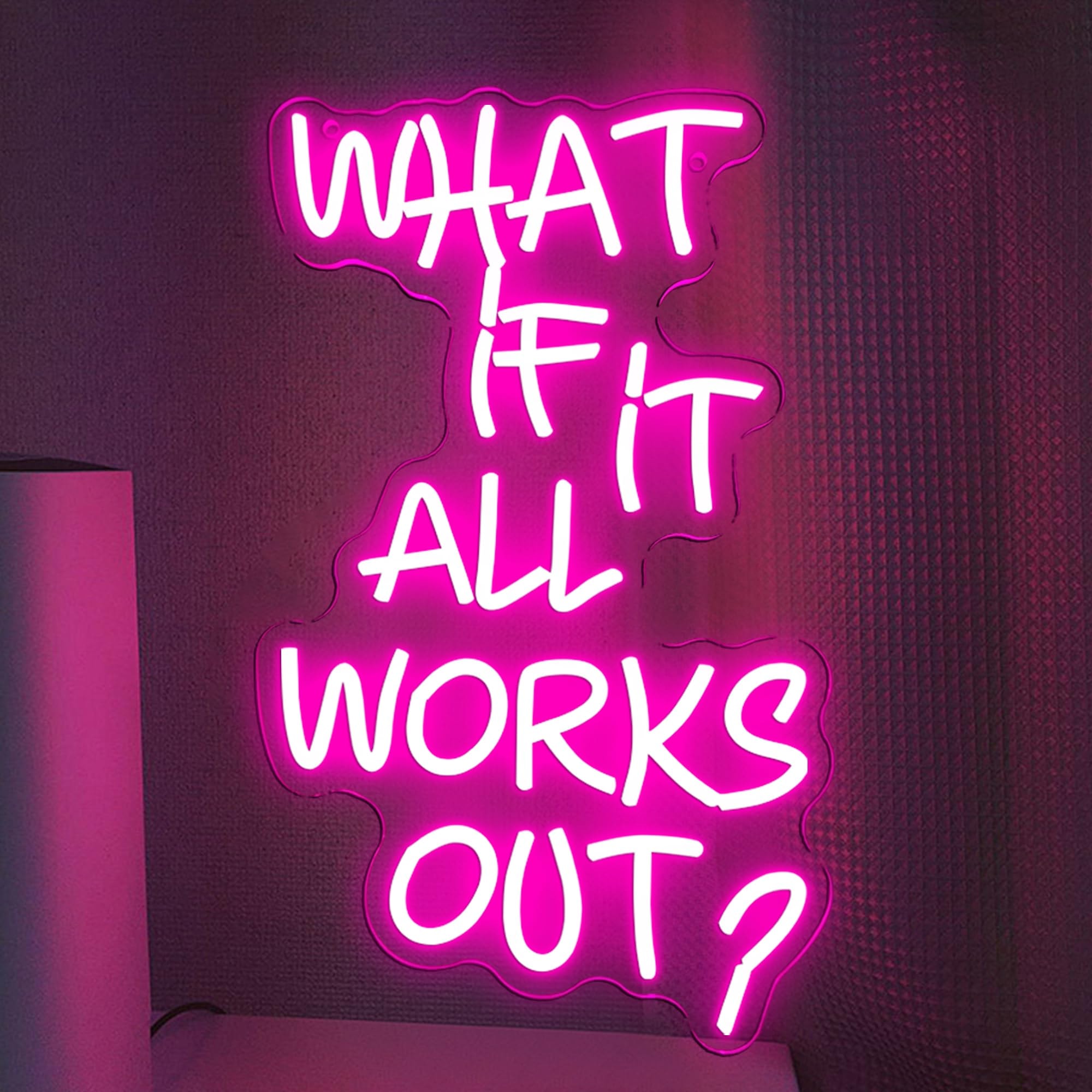 Pretty Ladies Body Neon Sign, Woman Body Neon Light,Lady Buttocks Neon Sign, Aesthetic Pink Ass Line Art Neon Light, USB Powered for Bachelor Club Garage Party Bedroom Bar Shop Logo Business Signs - Image 1