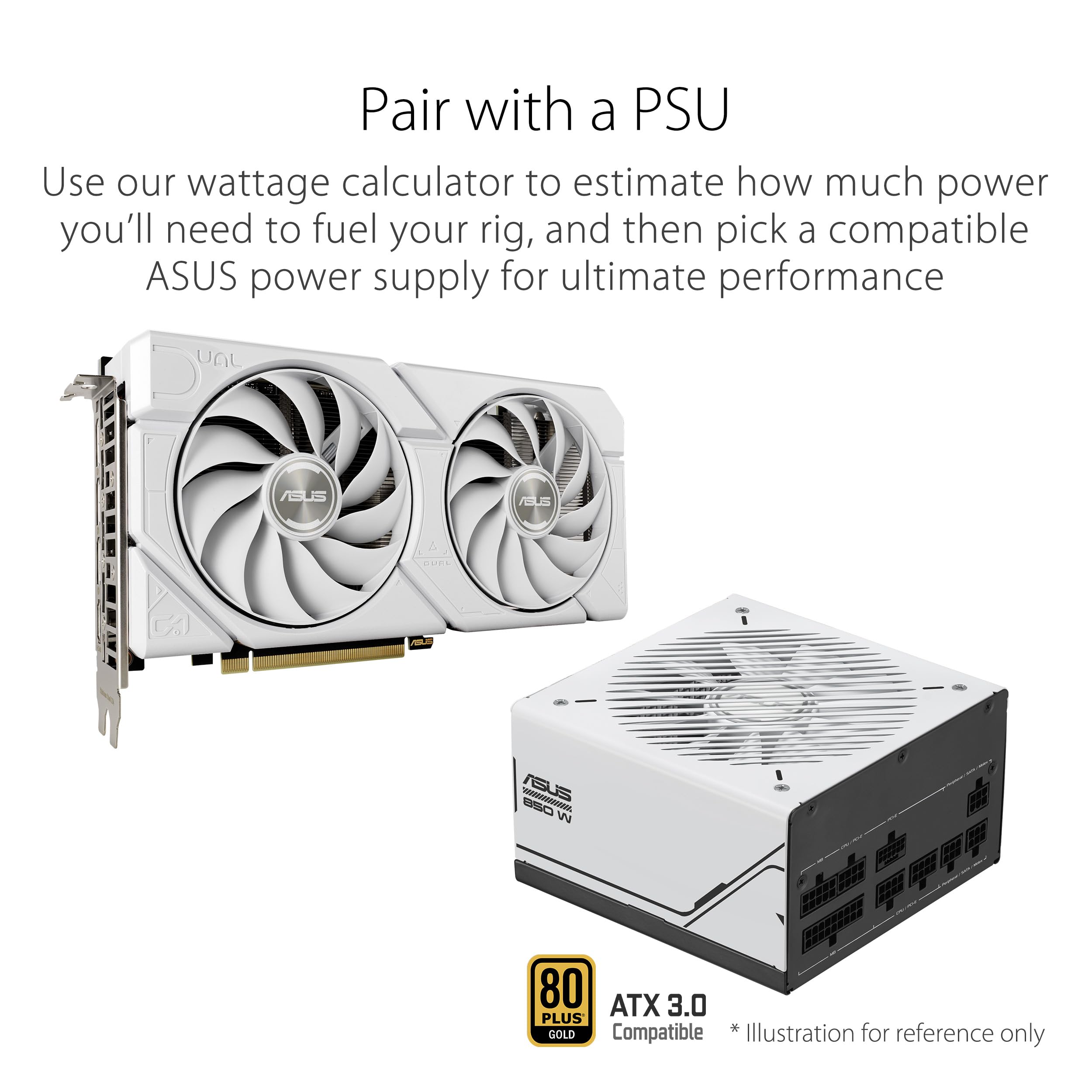 ASUS Dual NVIDIA GeForce RTX 3060 V2 OC Edition 12GB GDDR6 Gaming Graphics Card (PCIe 4.0, 12GB GDDR6 Memory, HDMI 2.1, DisplayPort 1.4a, 2-Slot, Axial-tech Fan Design, 0dB Technology): Dual Fans RTX4060|OC|White|EVO