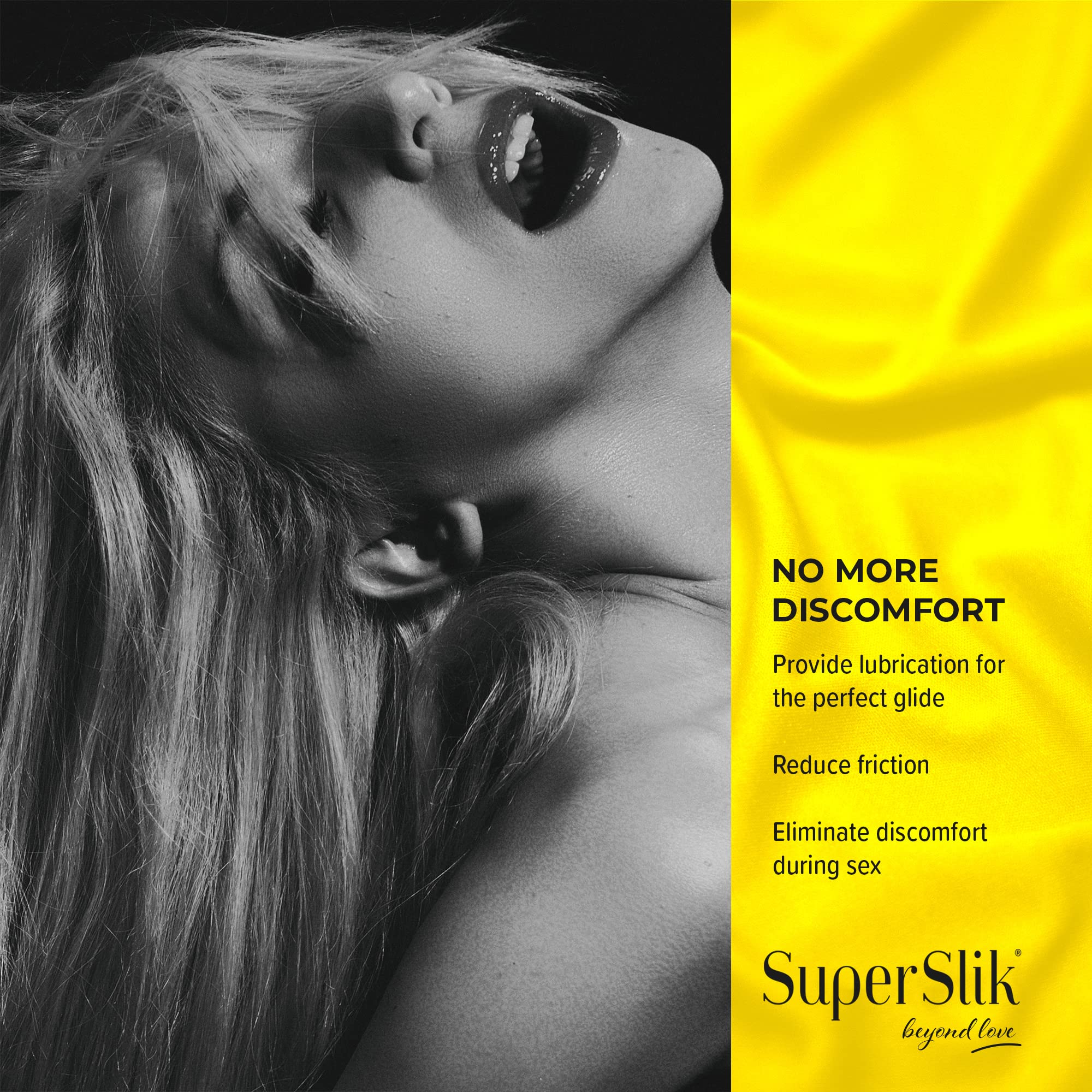 Super Slik Personal Lubricant for Fisting and Anal Sex - Thick and Long Lasting Back-Door Gel - Hybrid Silicone and Water Based Anal Lube for Men | Women | Gays - 1000-ml (34 oz): 34 Fl Oz (Pack of 1)