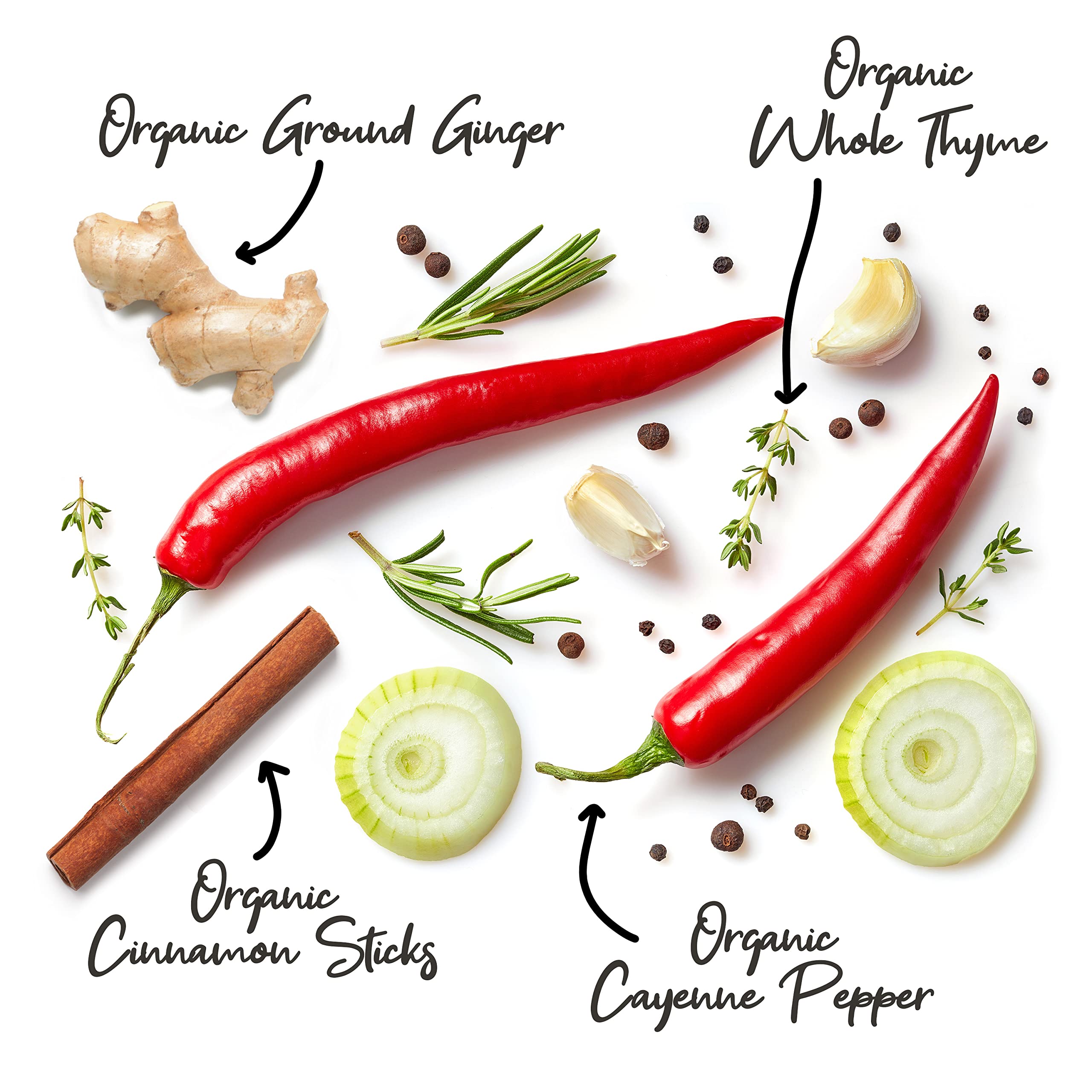 The Spice Lab Complete Spices and Seasonings Set (30 Pack): 1.9 Ounce (Pack of 18)