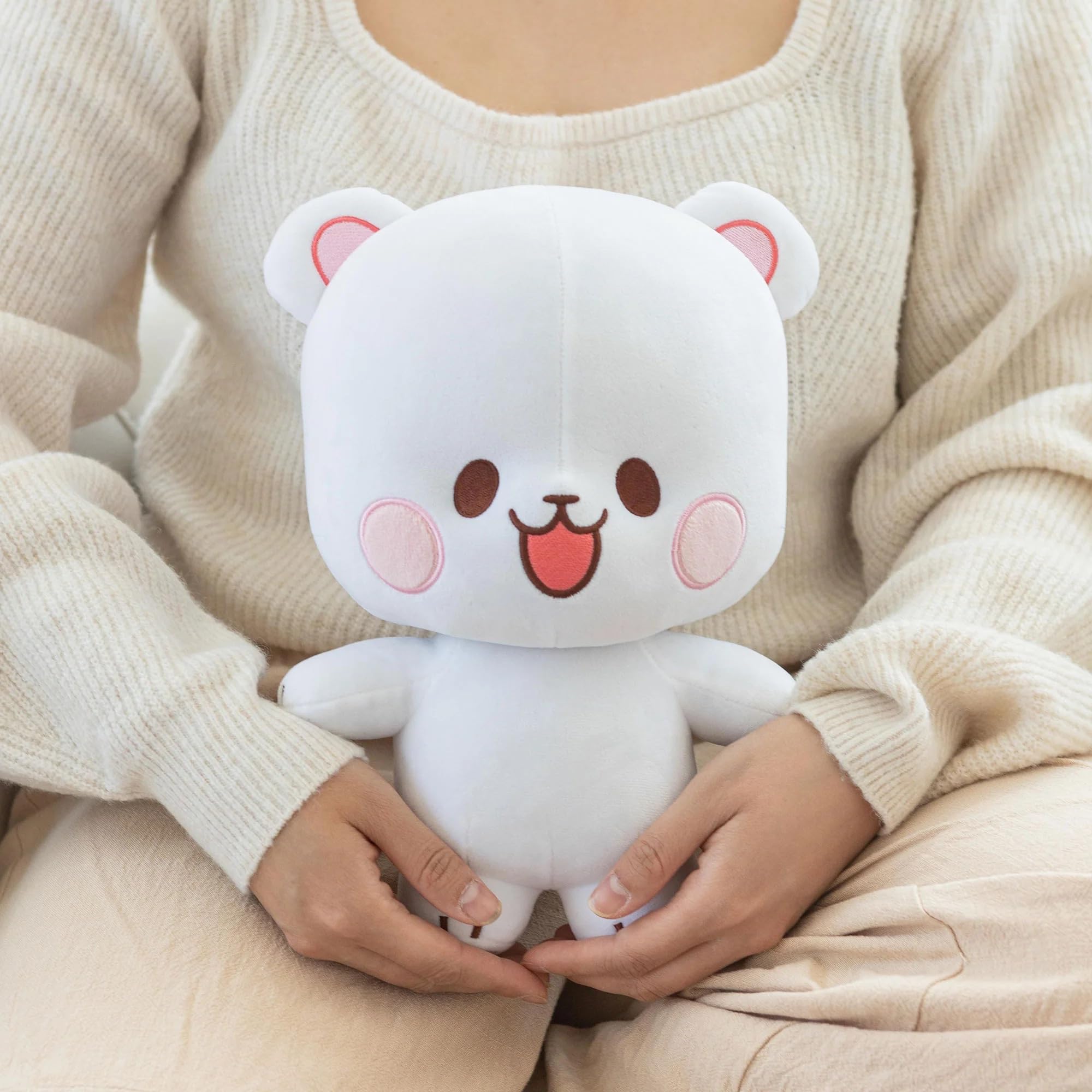 Milkmochabear Large 12" Inch Milk and Mocha Plush Bundle Authentic Merchandise