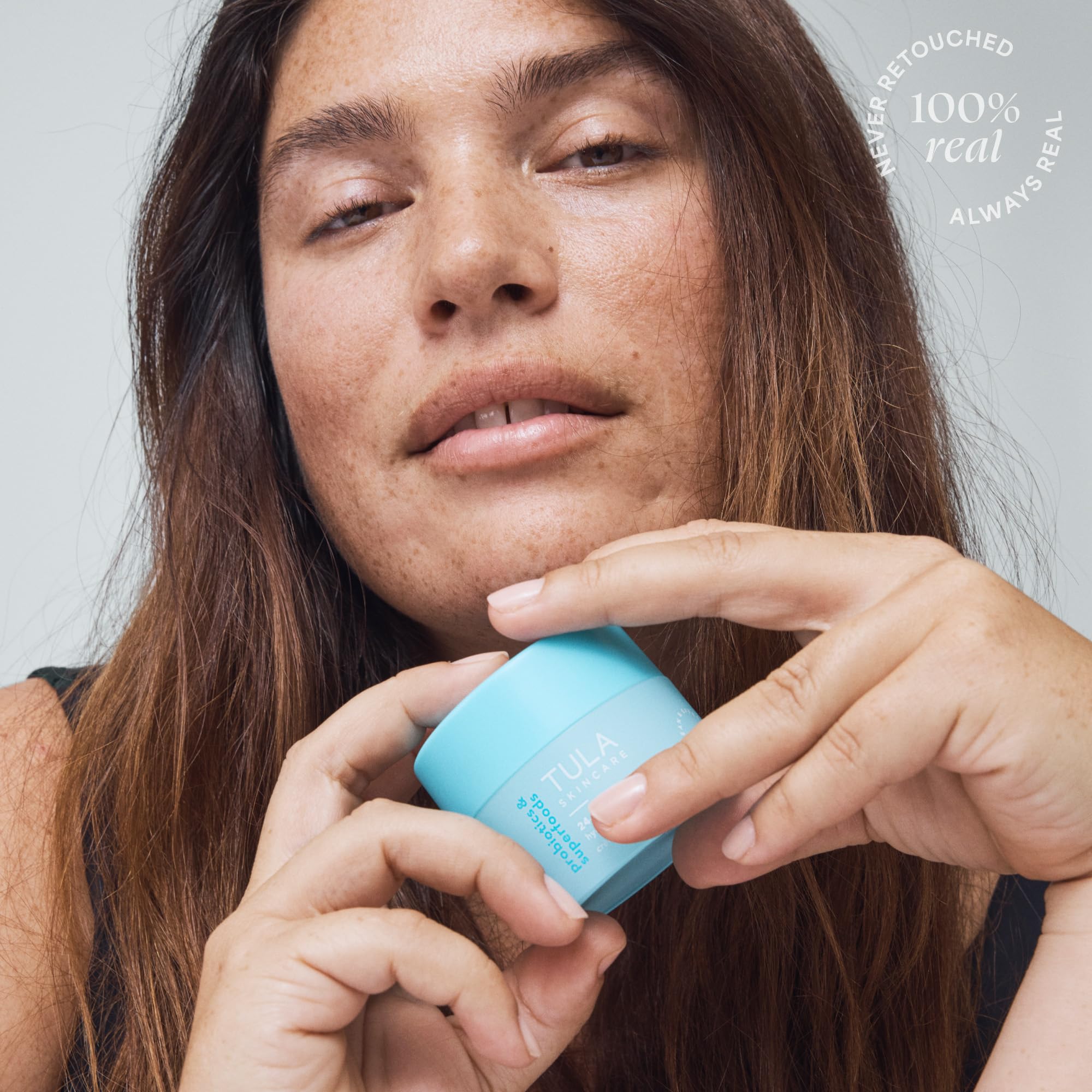TULA Skin Care 24-7 Hydrating Day & Night Cream - Nourishing Moisturizer for Face, Maintain Skin Balance & Improve Skin Smoothness, Contains Watermelon & Apple Extract: Supersize - 3.4 oz.