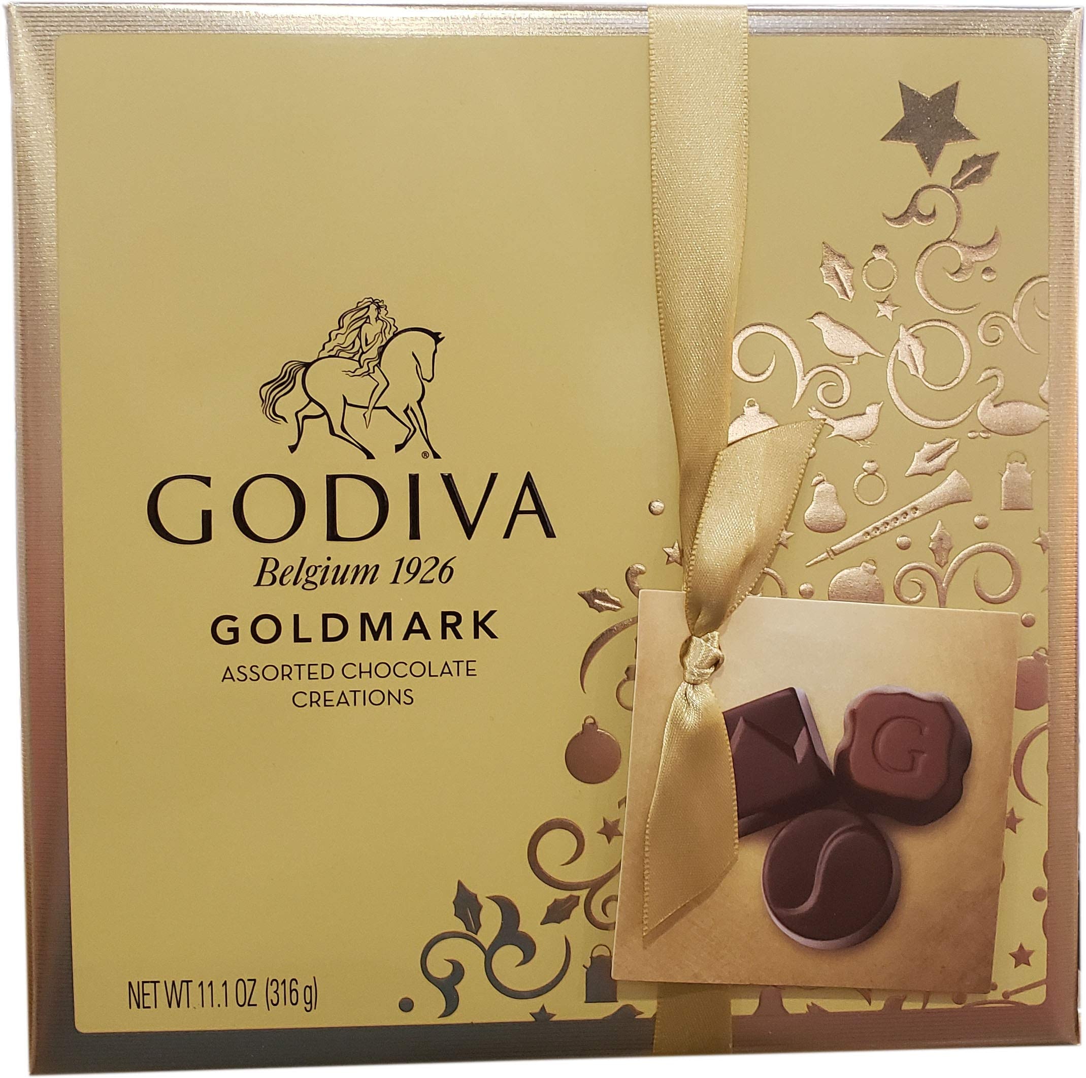 Godiva 27Piece Belgium Boxed Assorted Chocolates, 11.1 Oz - Image 1