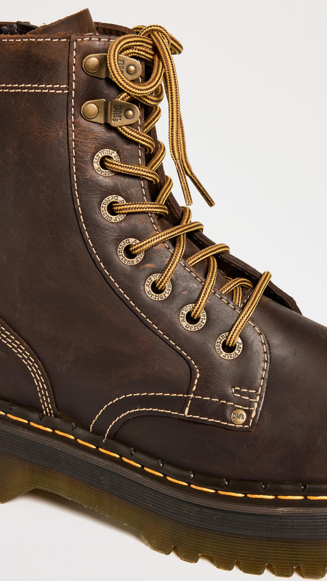 Dr. Martens Unisex Jadon Arc Boots: 7 Women/6 Men Dark Brown