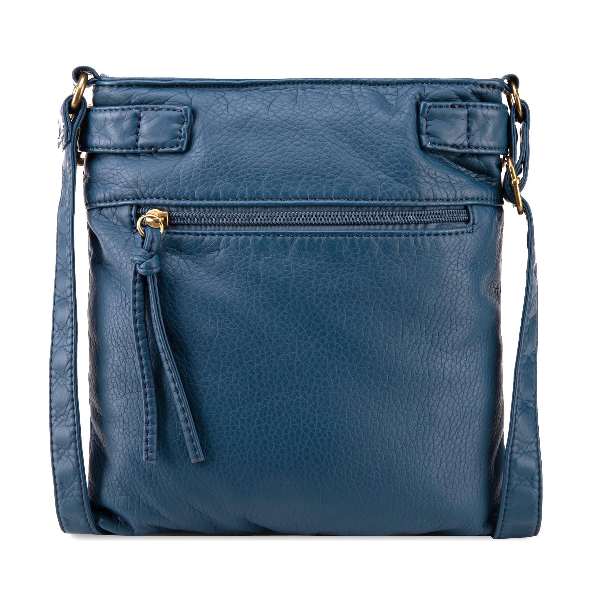 Montana West Crossbody Bag for Women Multi Pocket Shoulder Medium Travel Purses Ultra Soft Washed Leather