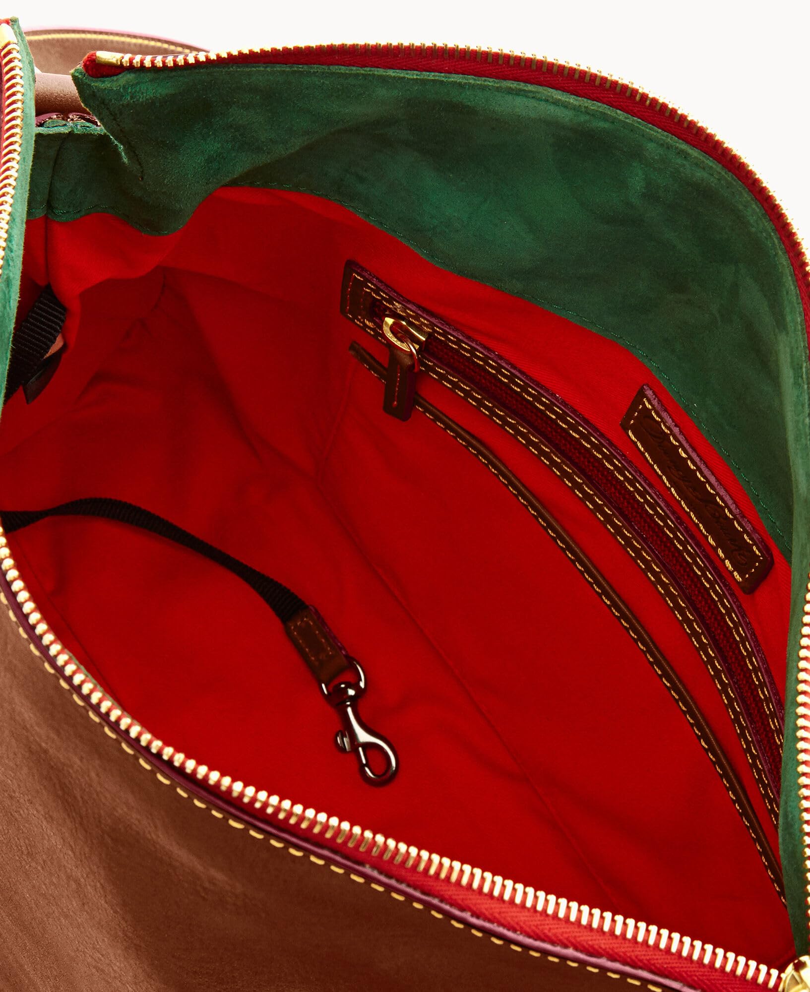 Dooney & Bourke Satchel Bags for Women, Large Florentine Satchel Handbag with Optional Crossbody Bag Strap thumbnail 3