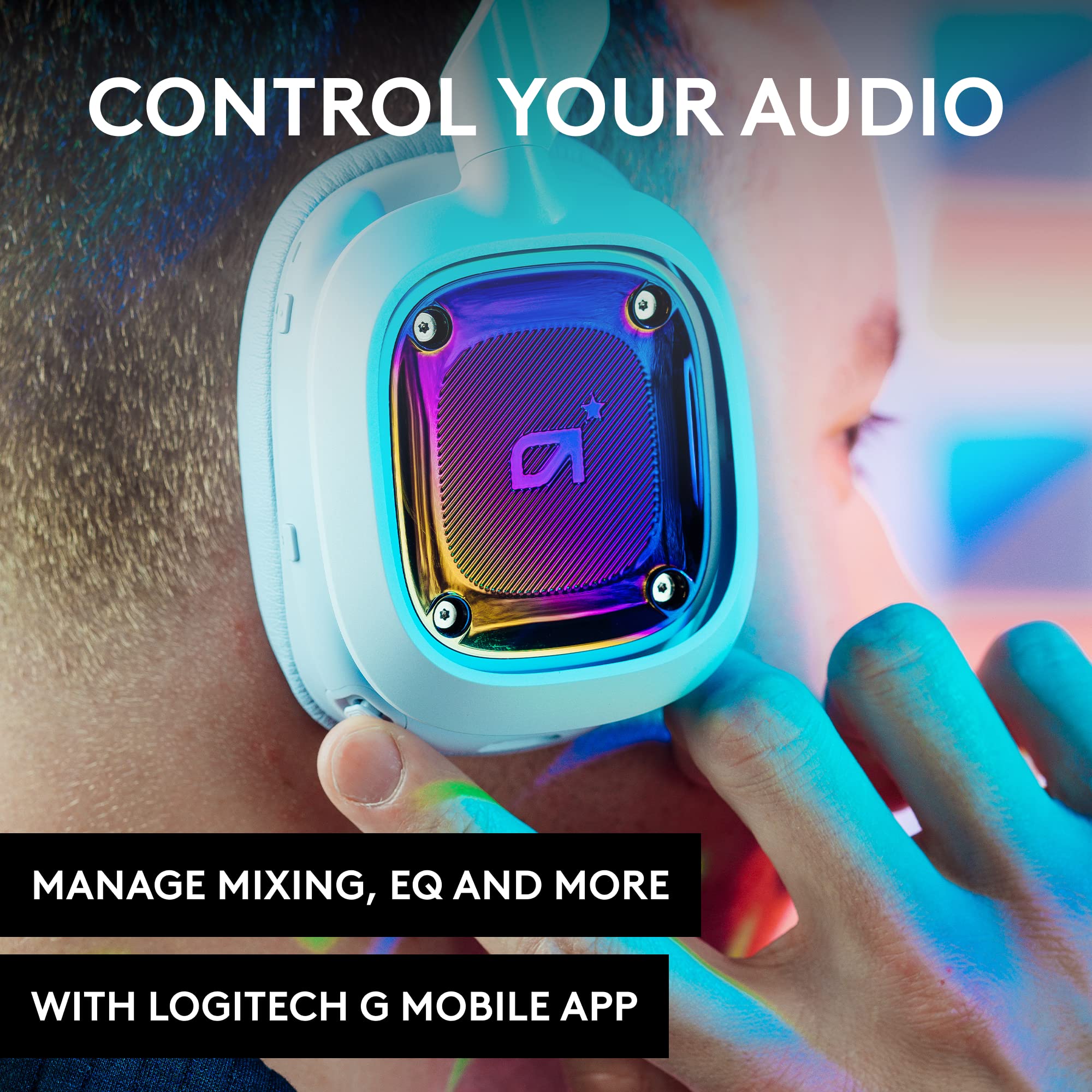 Logitech G Astro A30 Lightspeed Wireless Gaming Headset (Renewed): White A30 Headset Headset PS5, PS4, PC/Mac