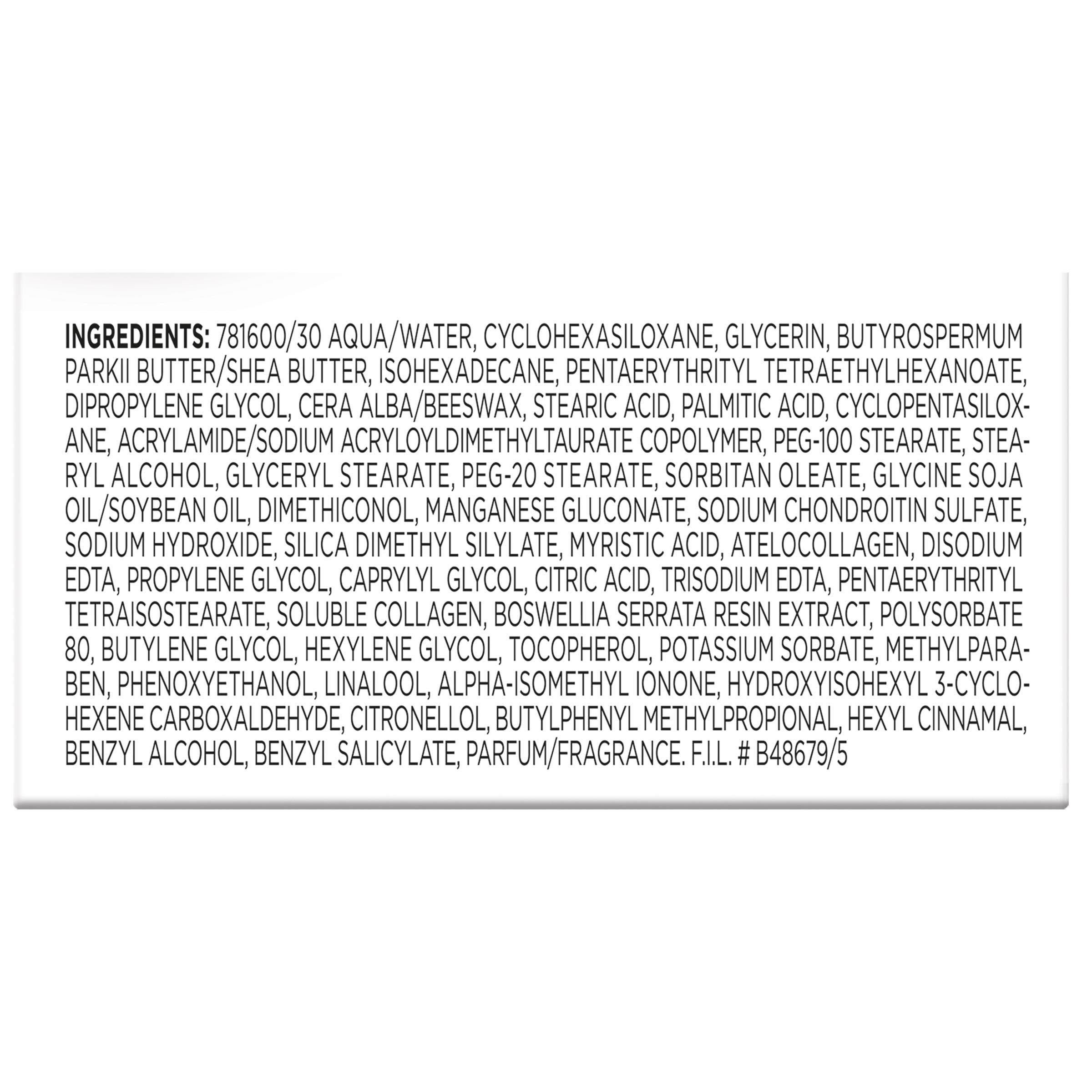 L'Oreal Paris Collagen Daily Face Moisturizer, Reduce Wrinkles, Face Cream 3.4 oz: Fragranced 3.4 Ounce (Pack of 1)
