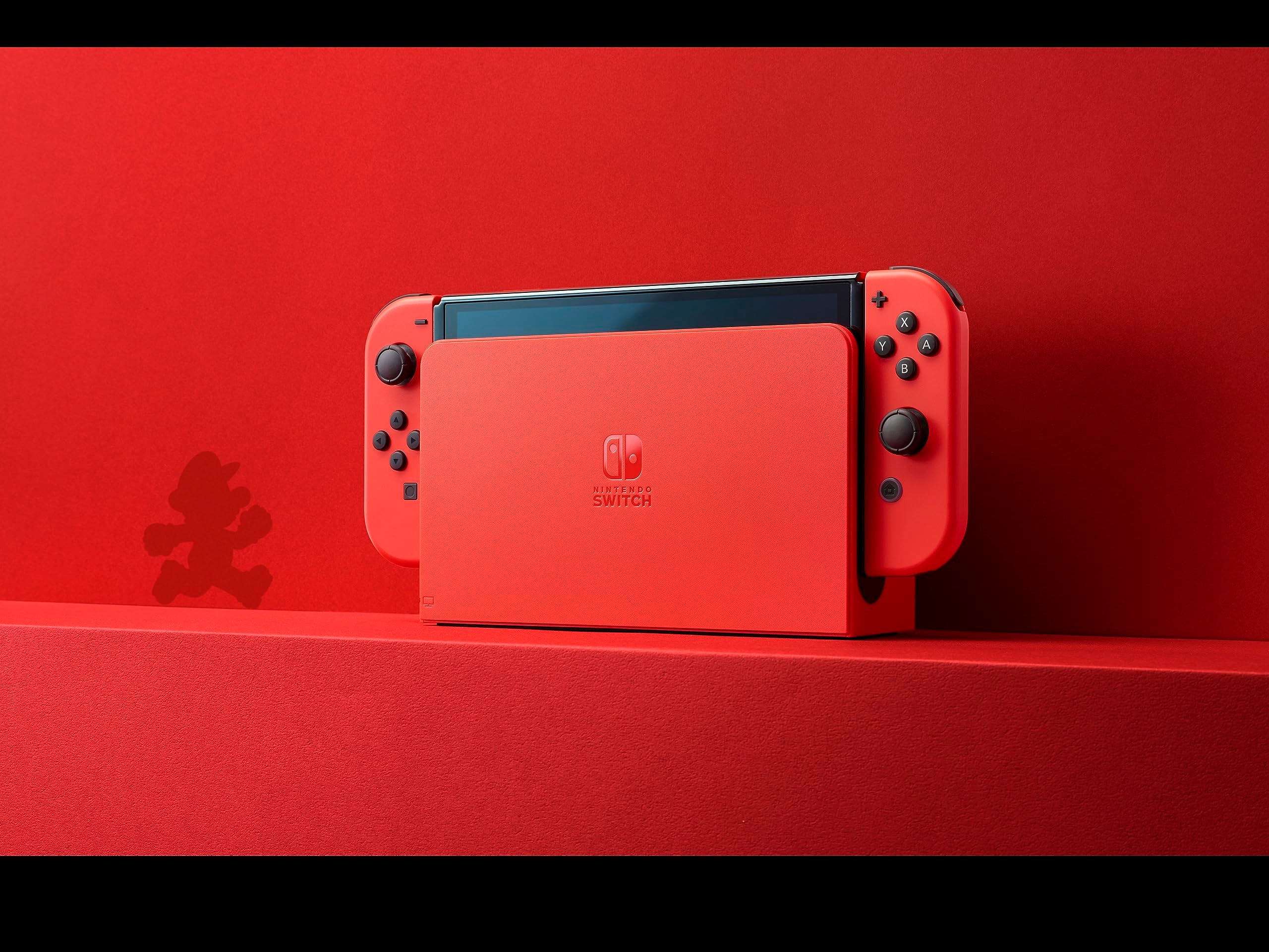 Nintendo Switch – OLED Model w/ Neon Red & Neon Blue Joy-Con - Image 2