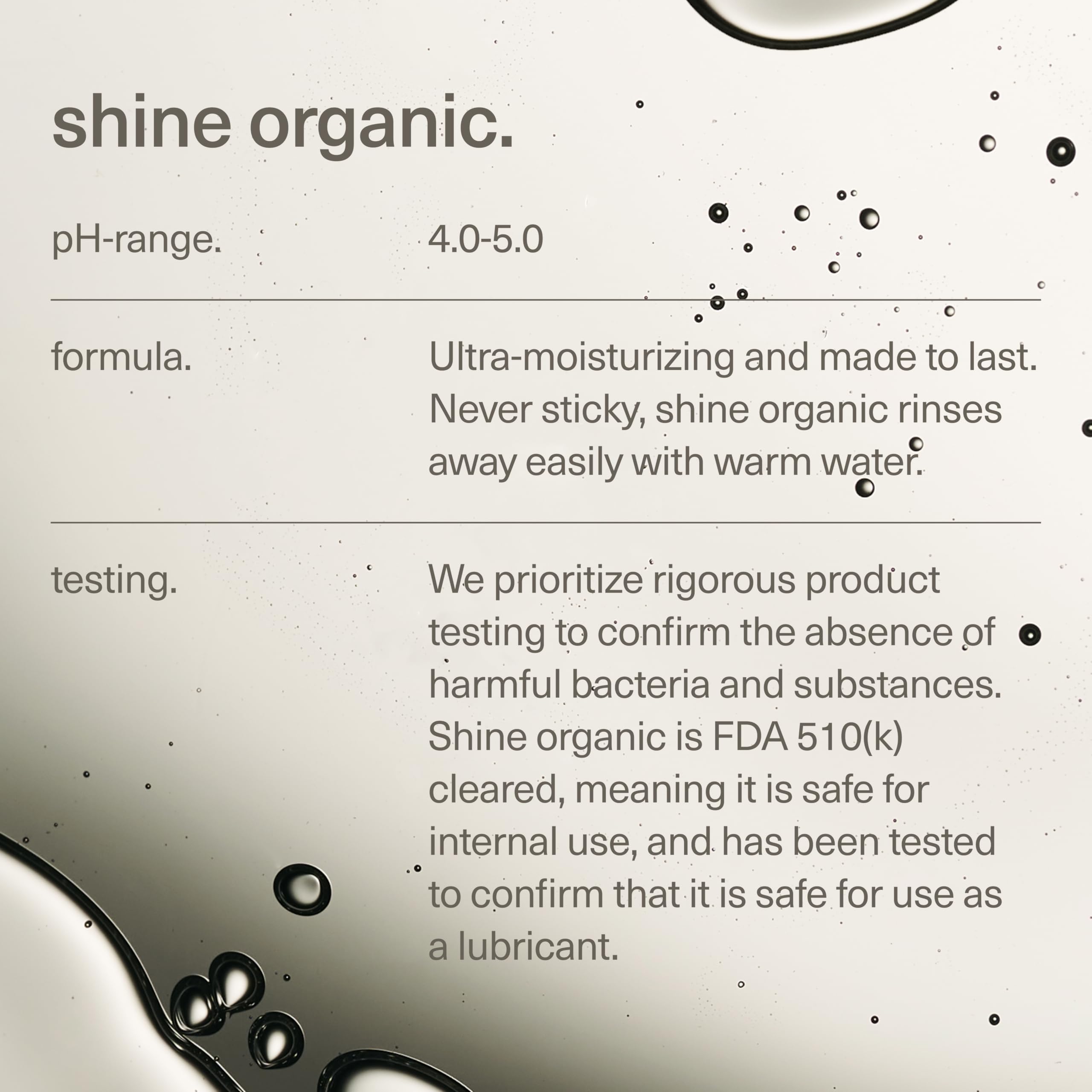 Maude Shine - Organic Personal Lubricant - Hydrating Aloe Vera + Water Based Lube - Fragrance + Paraben-Free, Moisturizing Aloe Vera Gel Lubricant for Toys, Couples or Solo Play (4 fl oz): 8 Fl Oz (Pack of 1)