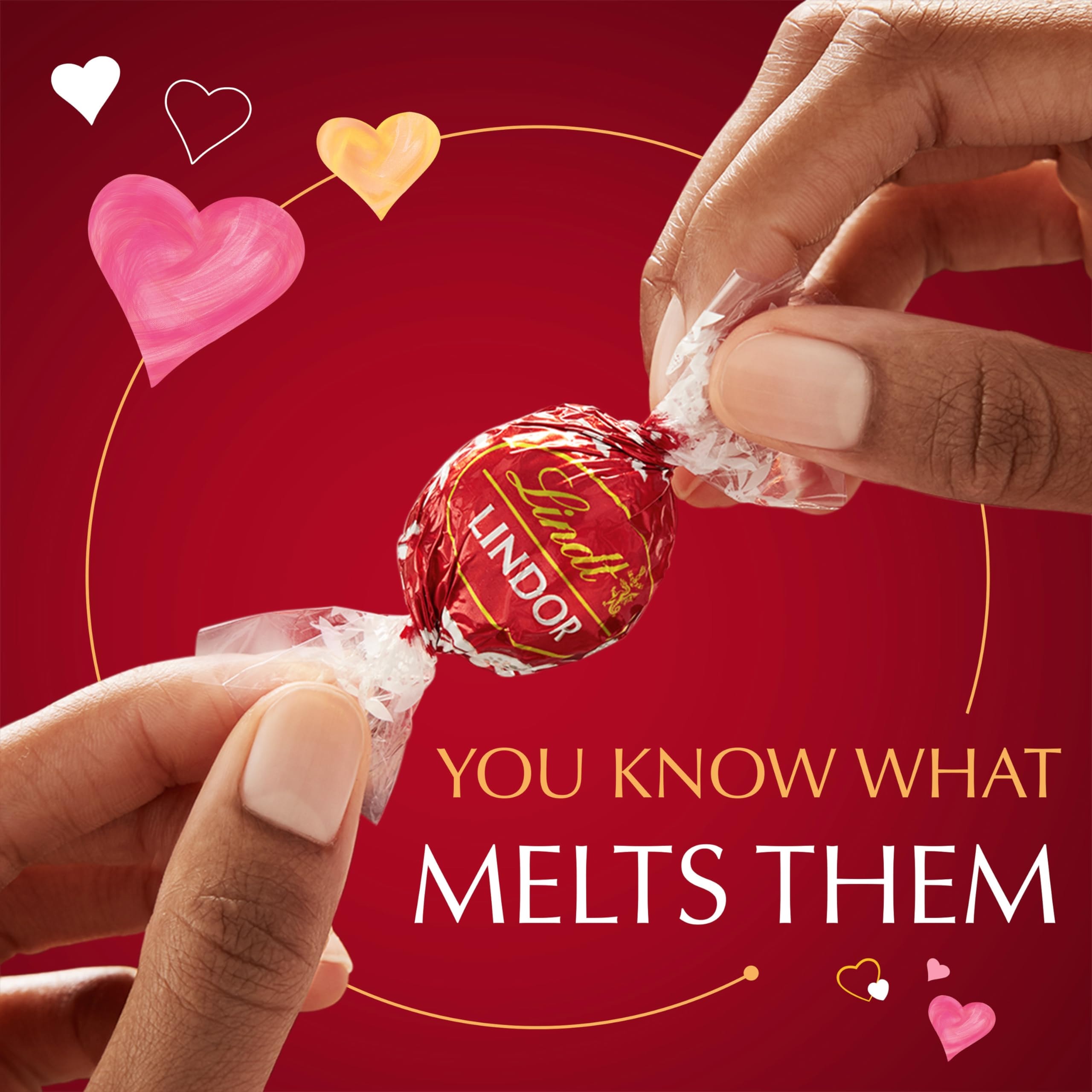 Lindt LINDOR Milk Chocolate Candy Truffles Traditions Gift Box, Milk Chocolate Candy with Smooth, Melting Truffle Center, 6.8 oz. - Image 6