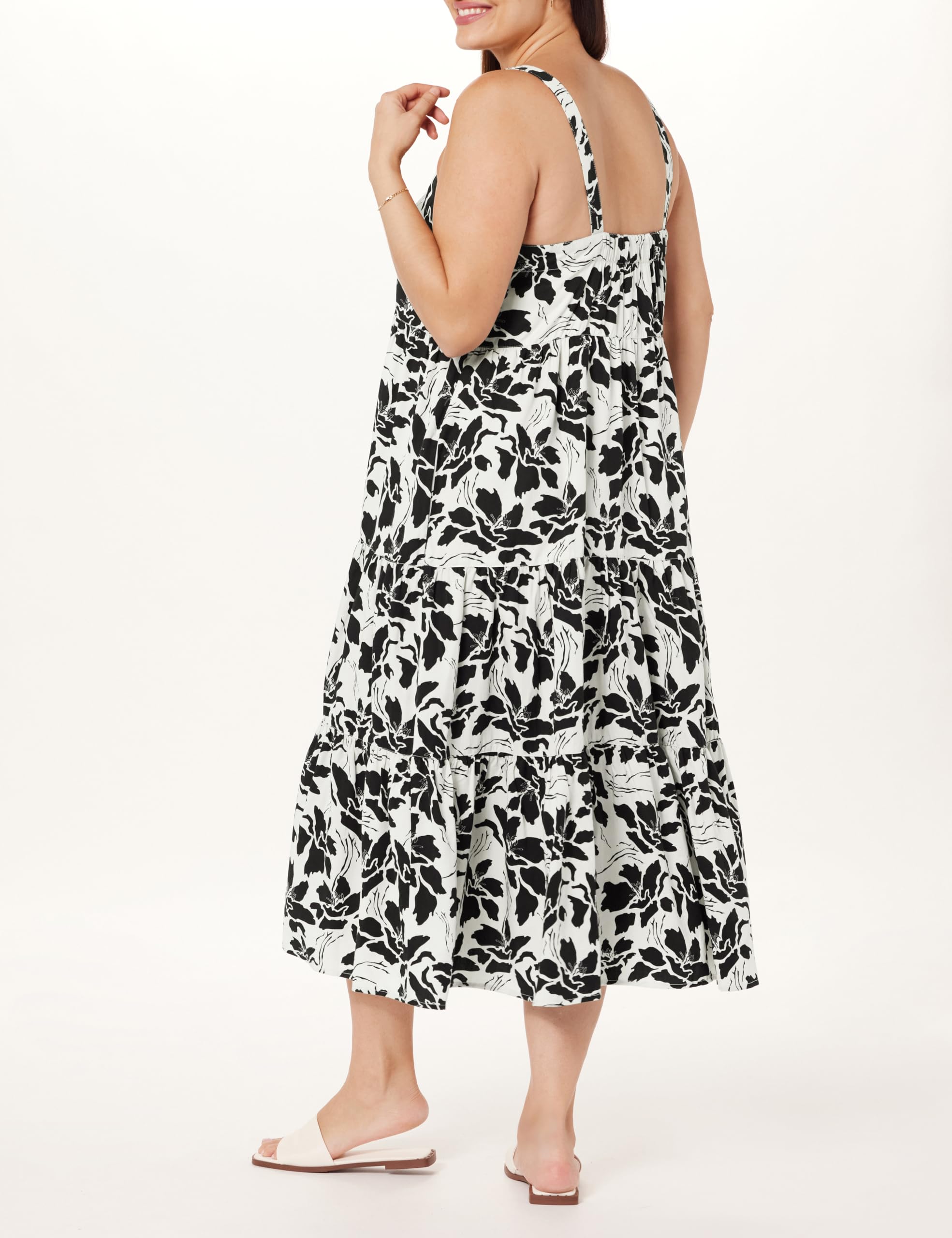 The Drop Women's Britt Tiered Maxi Tent Dress