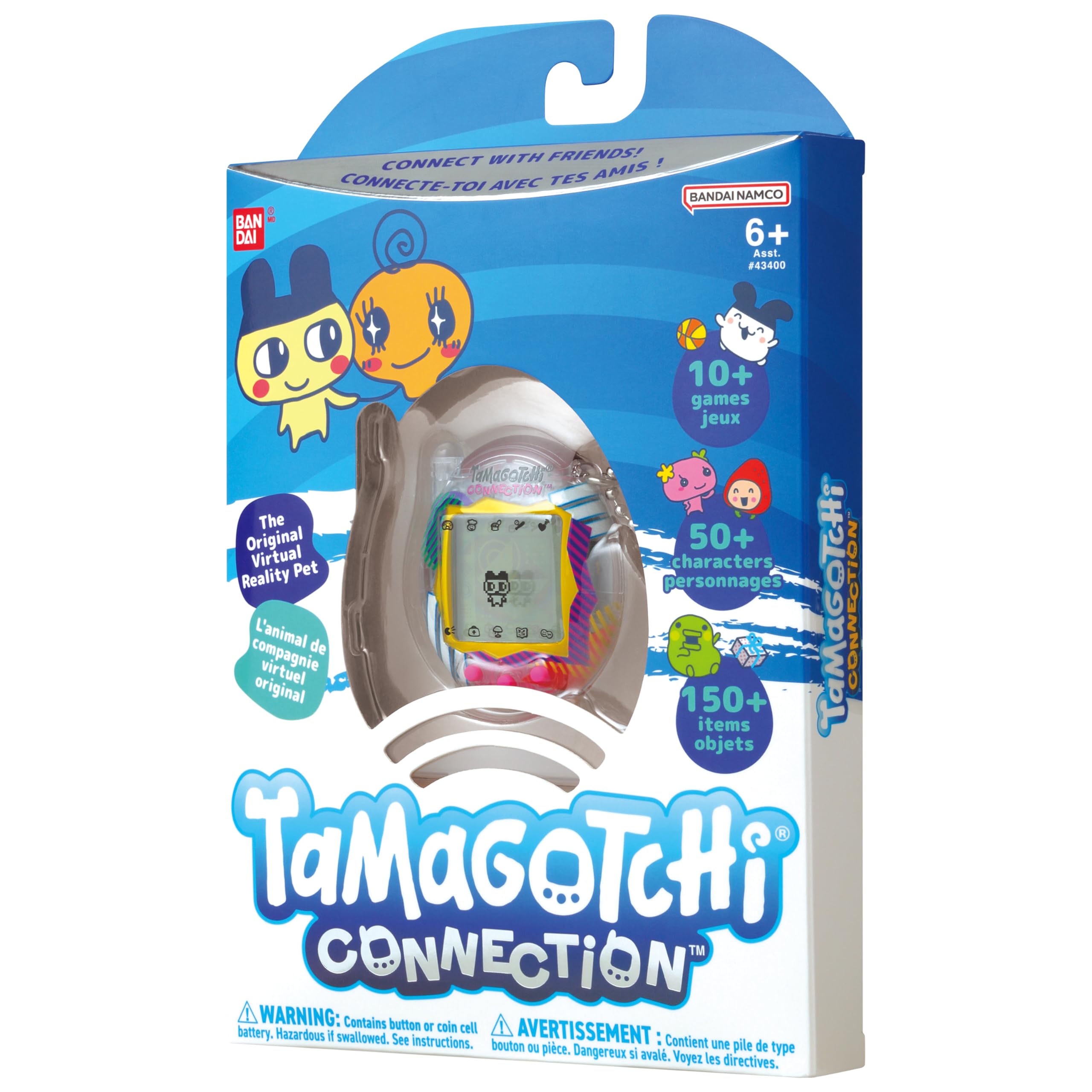 Tamagotchi Connection True Friends -: Clear Retro