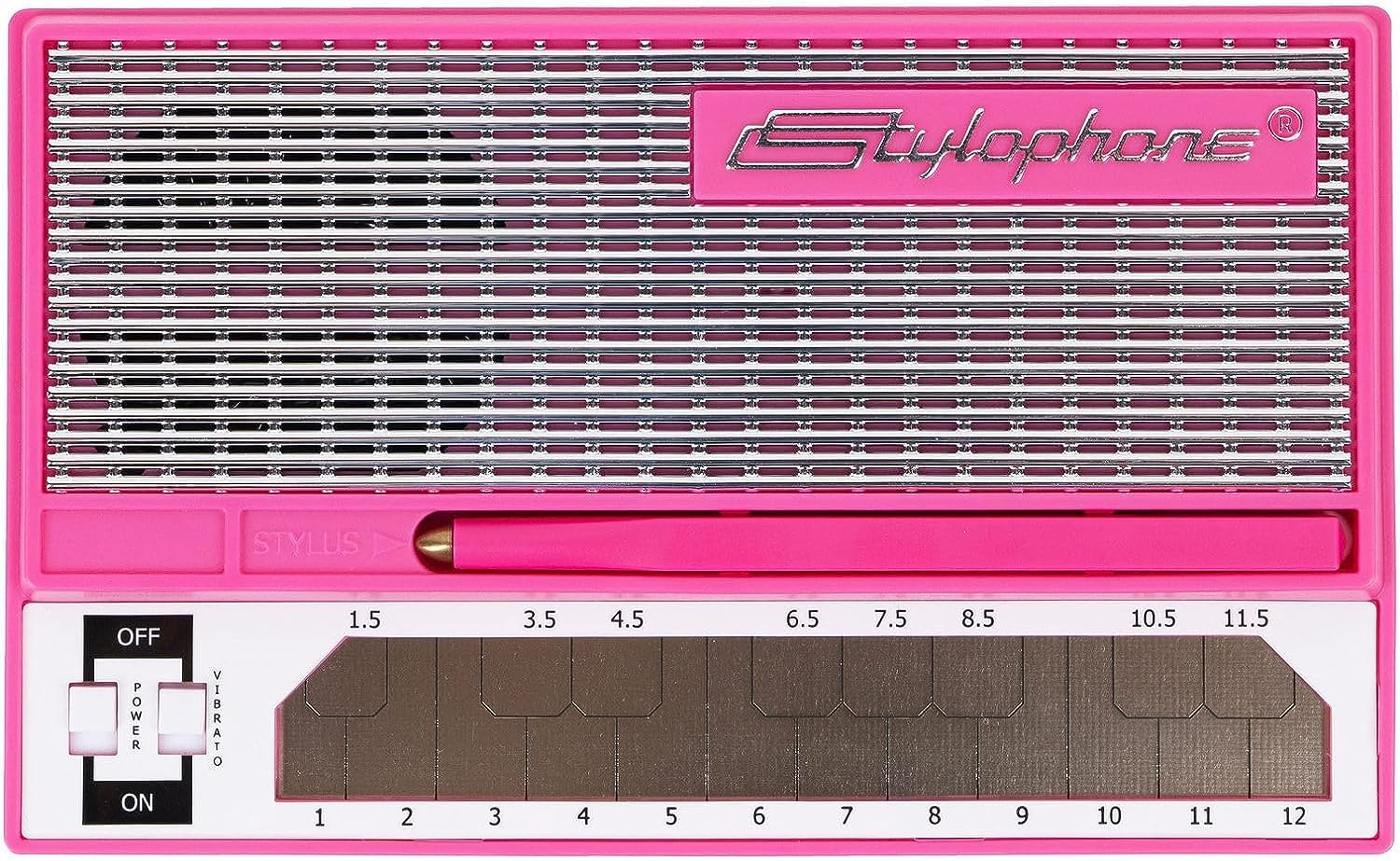 The Original Pocket Electronic Synthesizer | Synth Musical Instrument | Synthesizer Keyboard | Stylophone Instrument Synth: Pink