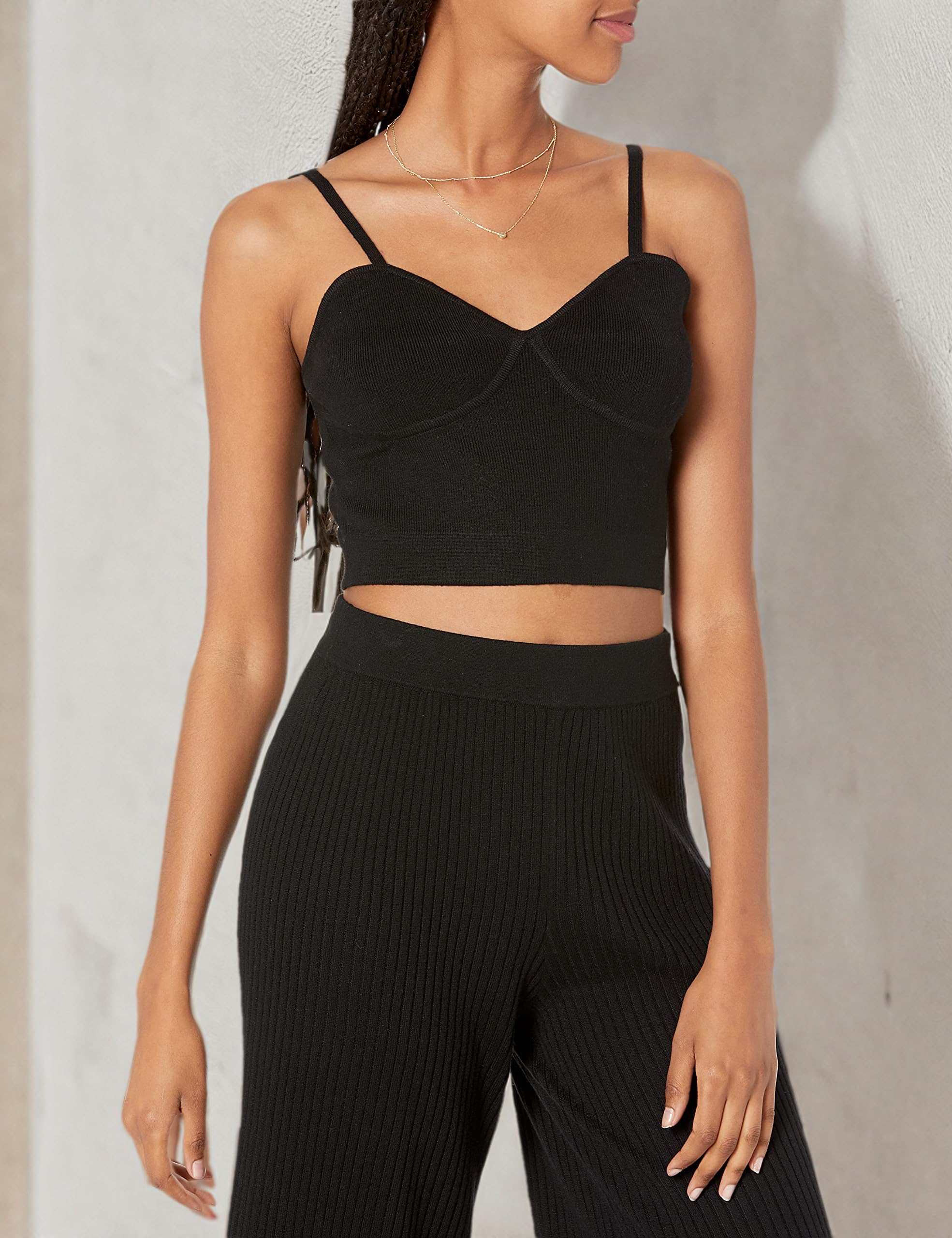 The Drop Women's Catalina Sweater Bralette thumbnail 6