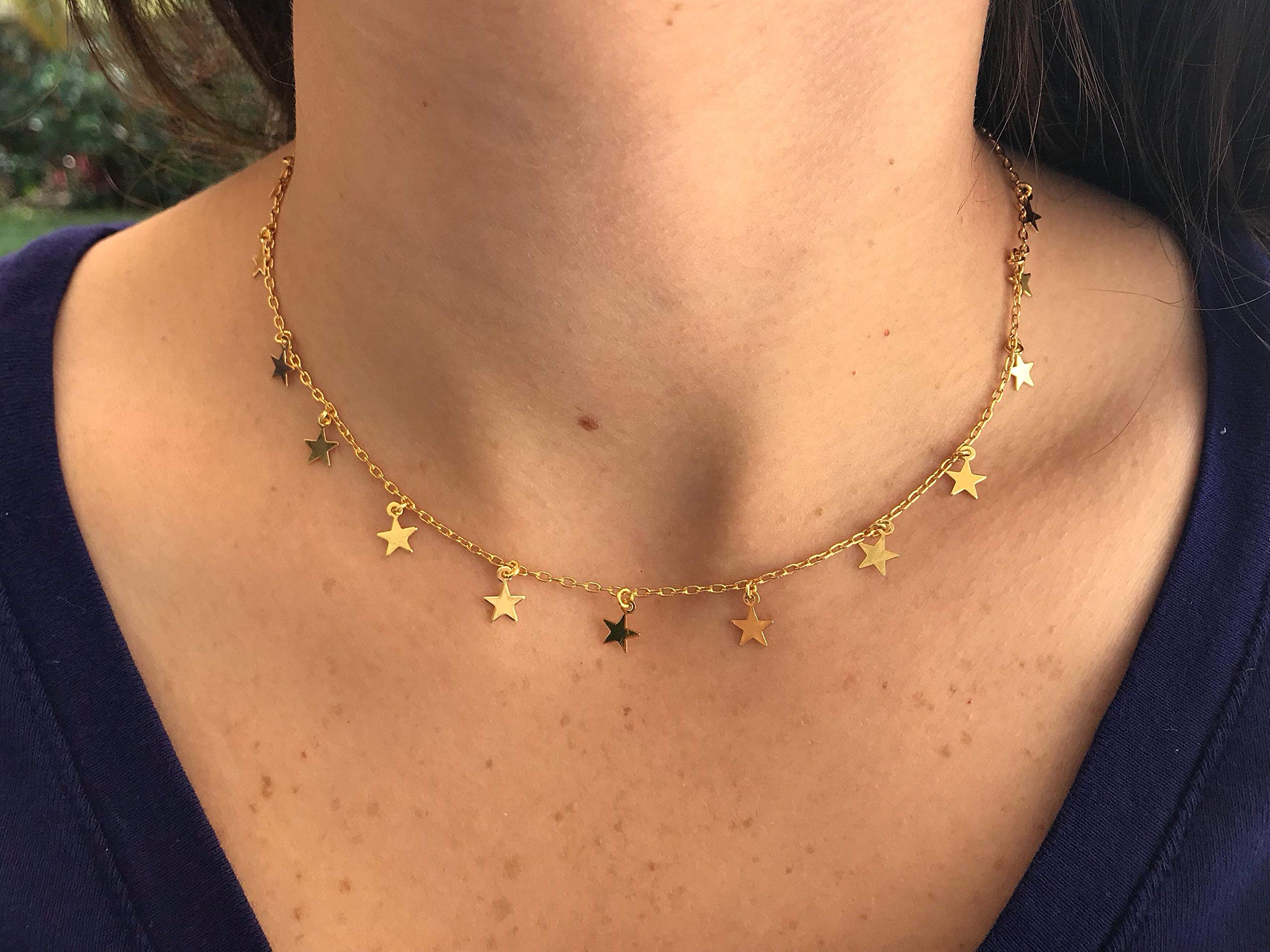 YANCHUN Choker Necklace for Women Layered Necklaces Stack Dainty Necklace Jewelry Layering Beach Pendant Charm Necklaces Trendy Gifts for Women thumbnail 5