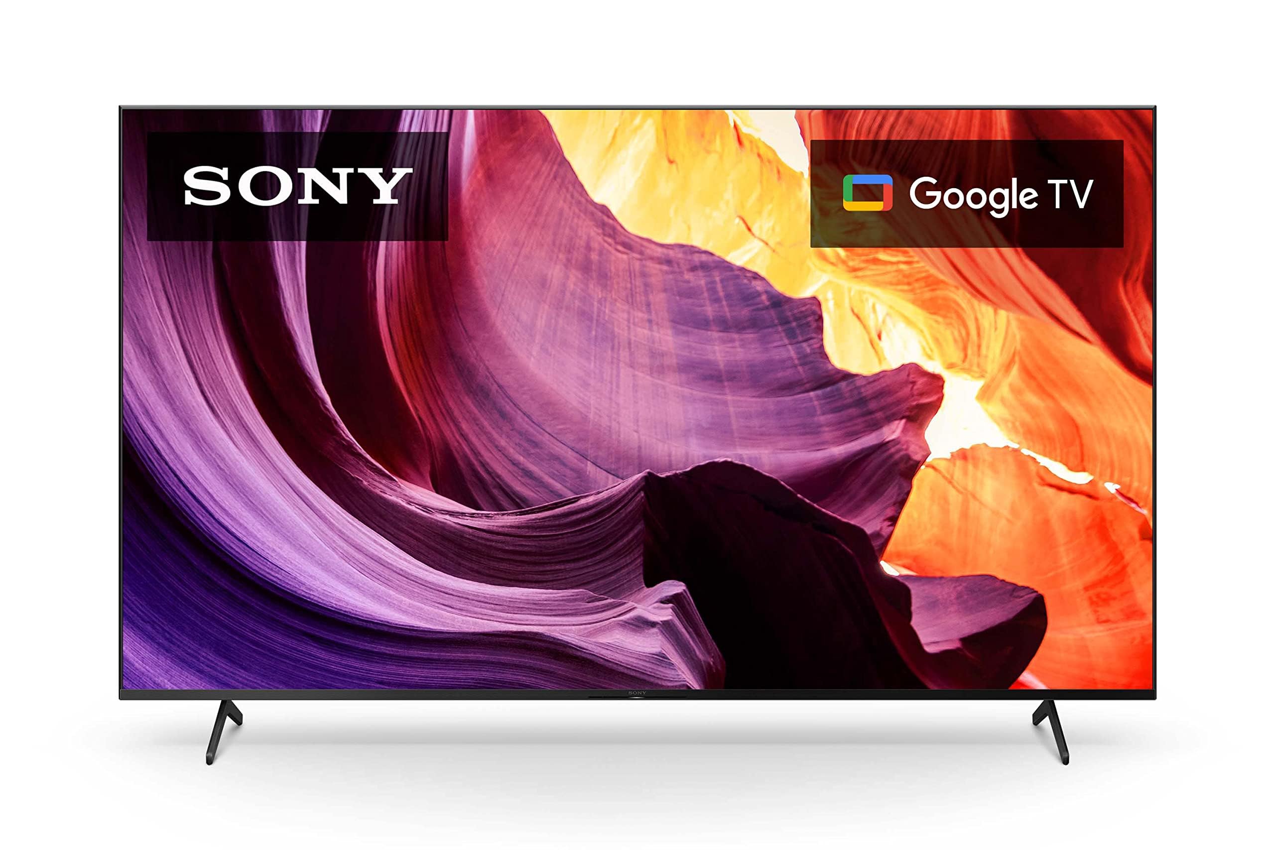 Sony 75 Inch 4K Ultra HD TV X80K Series: LED Smart Google TV with Dolby Vision HDR KD75X80K- Latest Model, Black: 85 TV Only