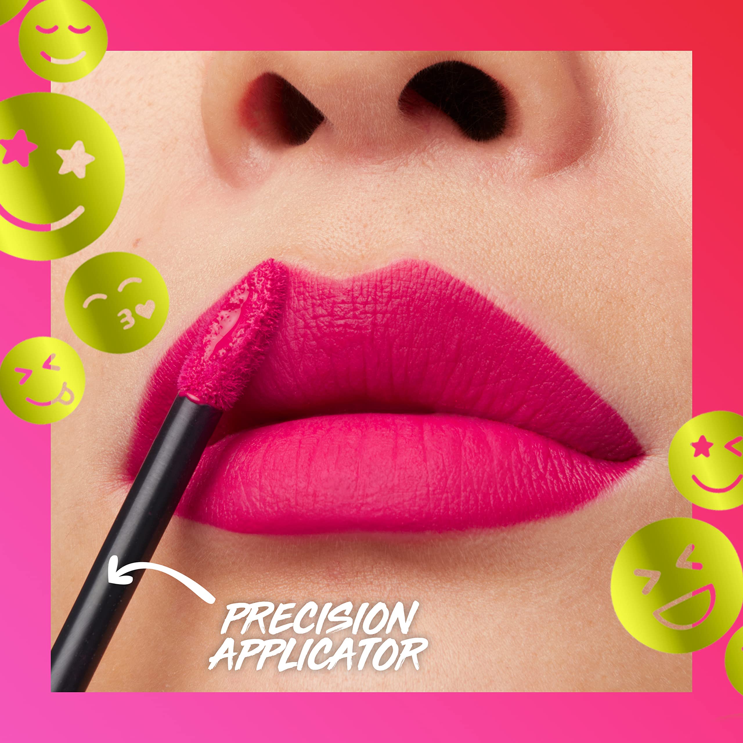 Maybelline SuperStay Matte Ink Liquid Lipstick, Long Lasting High Impact Color, Up to 16H Wear, Thrill Seeker (Matte Black Lipstick)