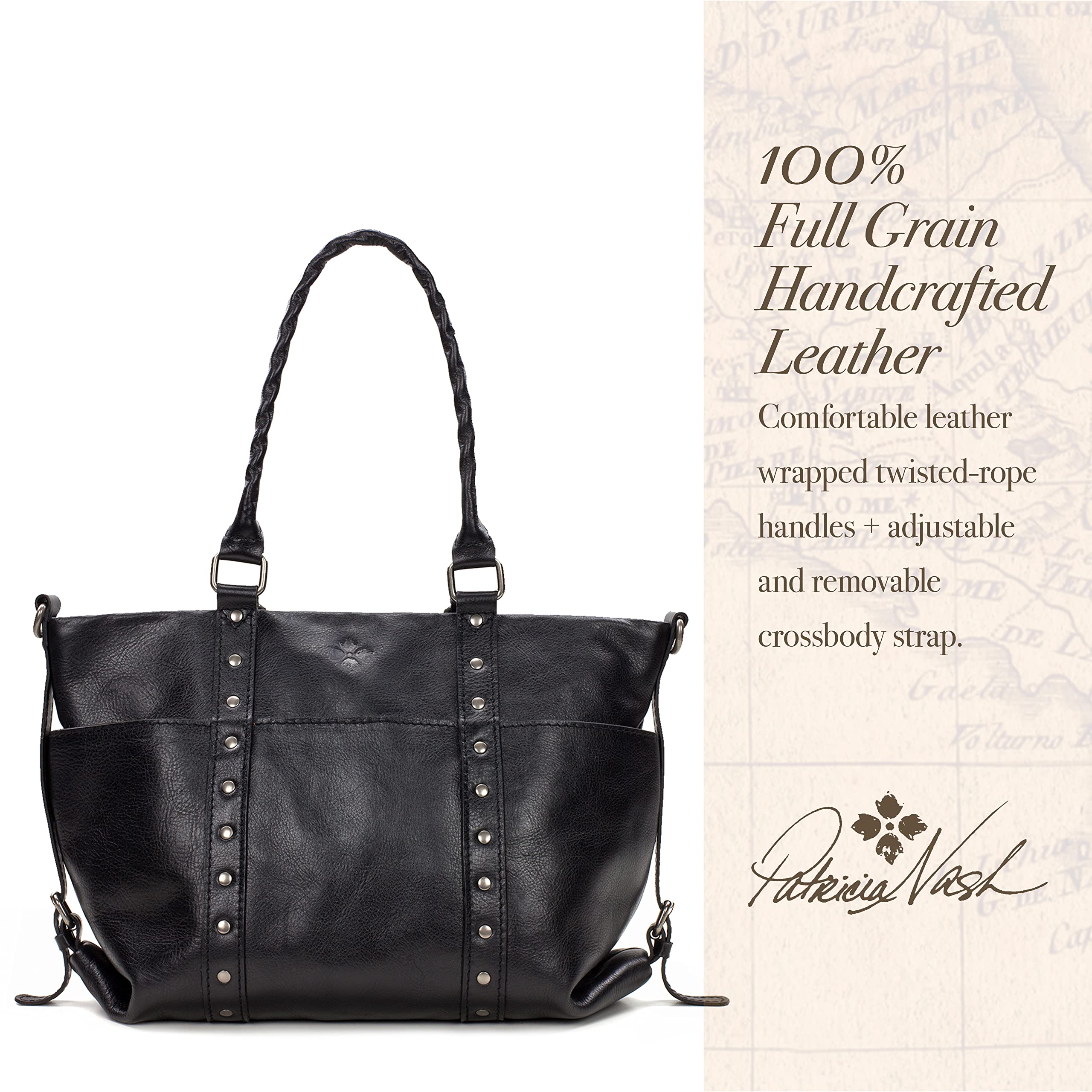 Patricia Nash Carducci Tote Purse for Women - Leather Tote Bag for Women
