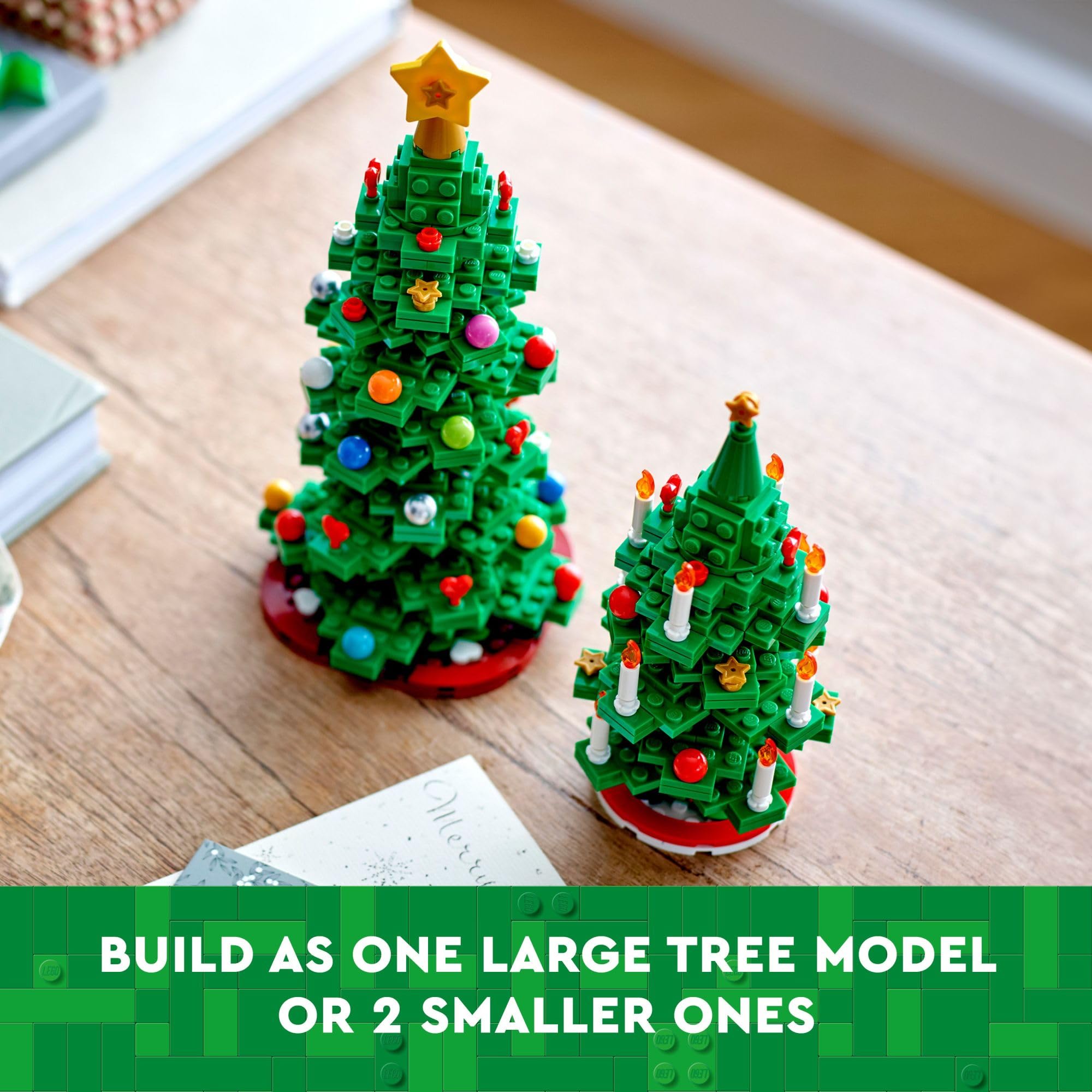 LEGO Christmas Tree - Building Toys for Kids, Boys & Girls, Ages 12+ - Mini Christmas Tree Decorations for Tabletop & Home - Gifts for Boys & Girls - 40573: LEGO Christmas Tree - Building Toys for Kids, Boys & Girls, Ages 12+ - Mini Christmas Tree Decorations for Tabletop & Home - Gifts for Boys & Girls - 40573