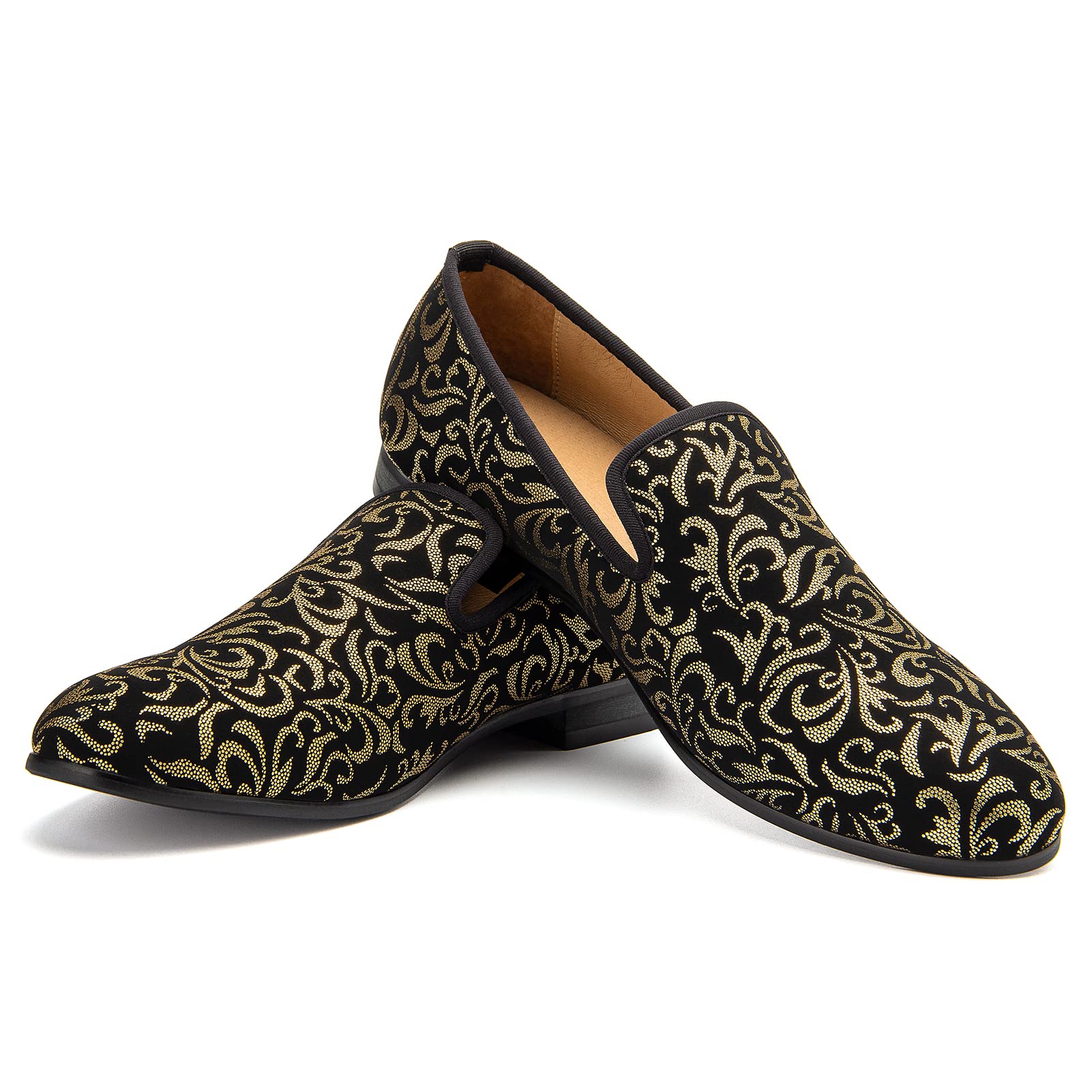 JITAI Luxury Men Shoes Black Loafers Leather Men 's Casual Shoes Brand Comfortable