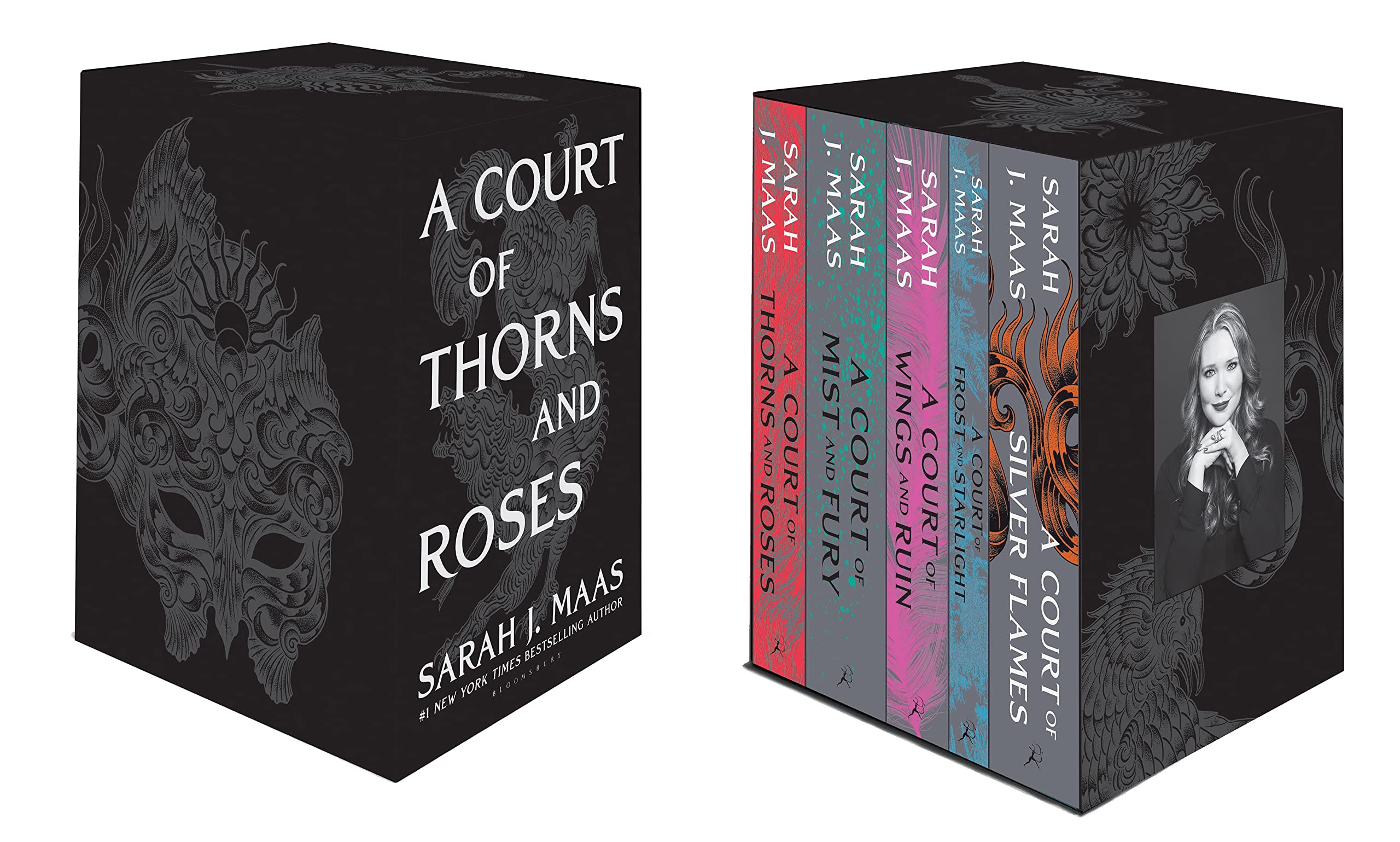A Court of Thorns and Roses  Box Set (5 books): Hardcover