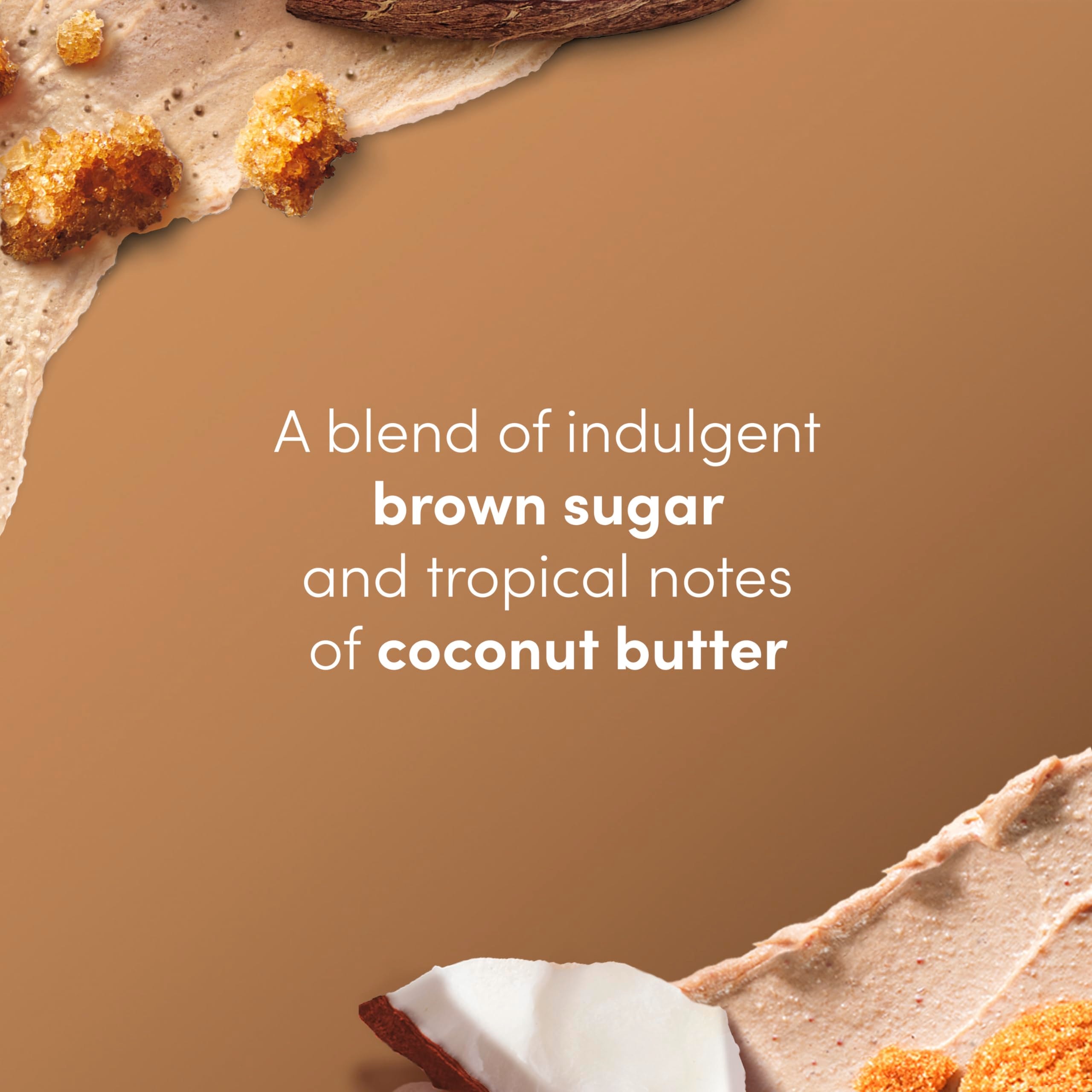 Dove White Peach & Crushed Rice Body Scrub Exfoliates and Deeply Nourishes for Smooth, Radiant Skin 15 oz: Brown Sugar and Coconut Butter 15 Ounce (Pack of 1)