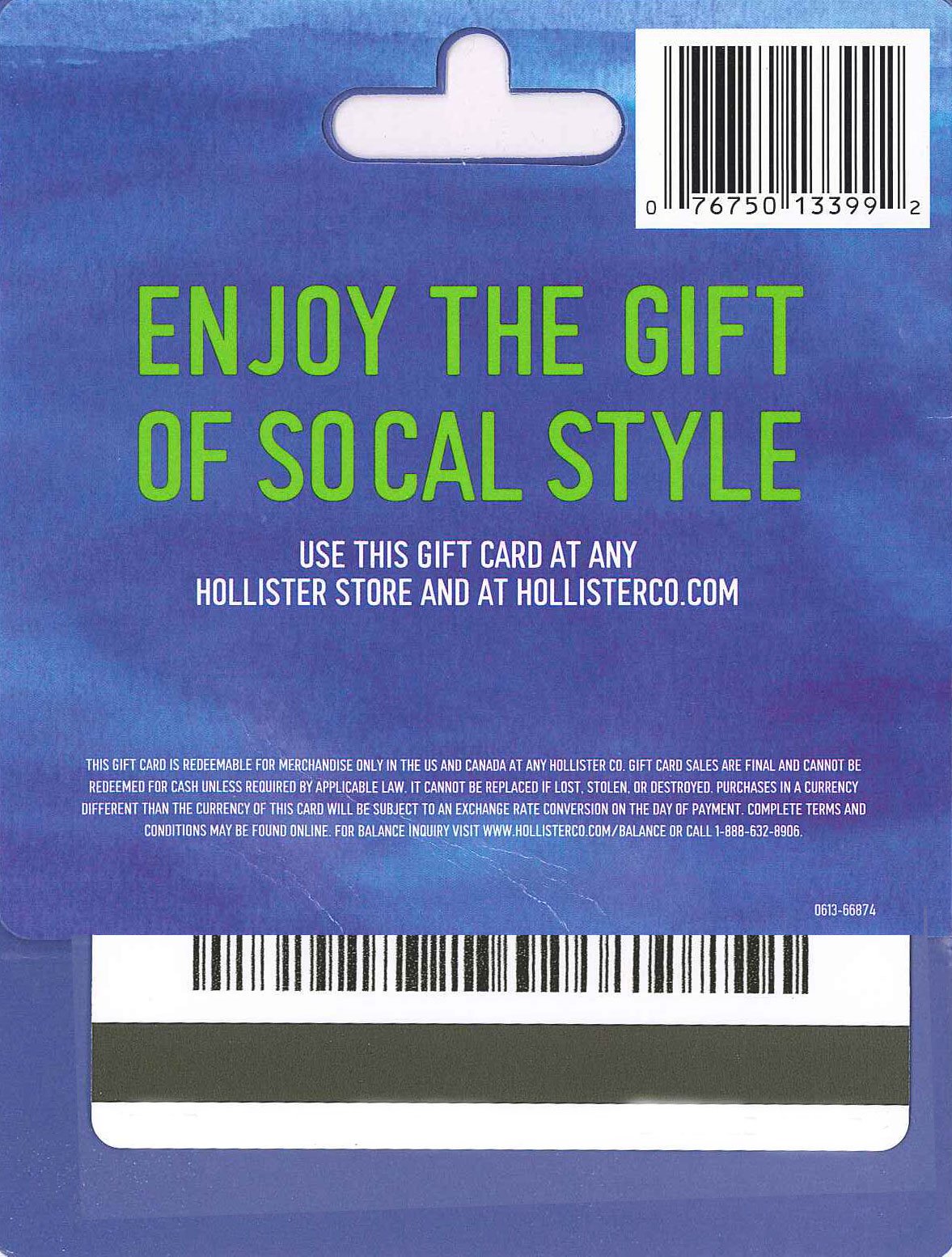 Hollister Gift Card