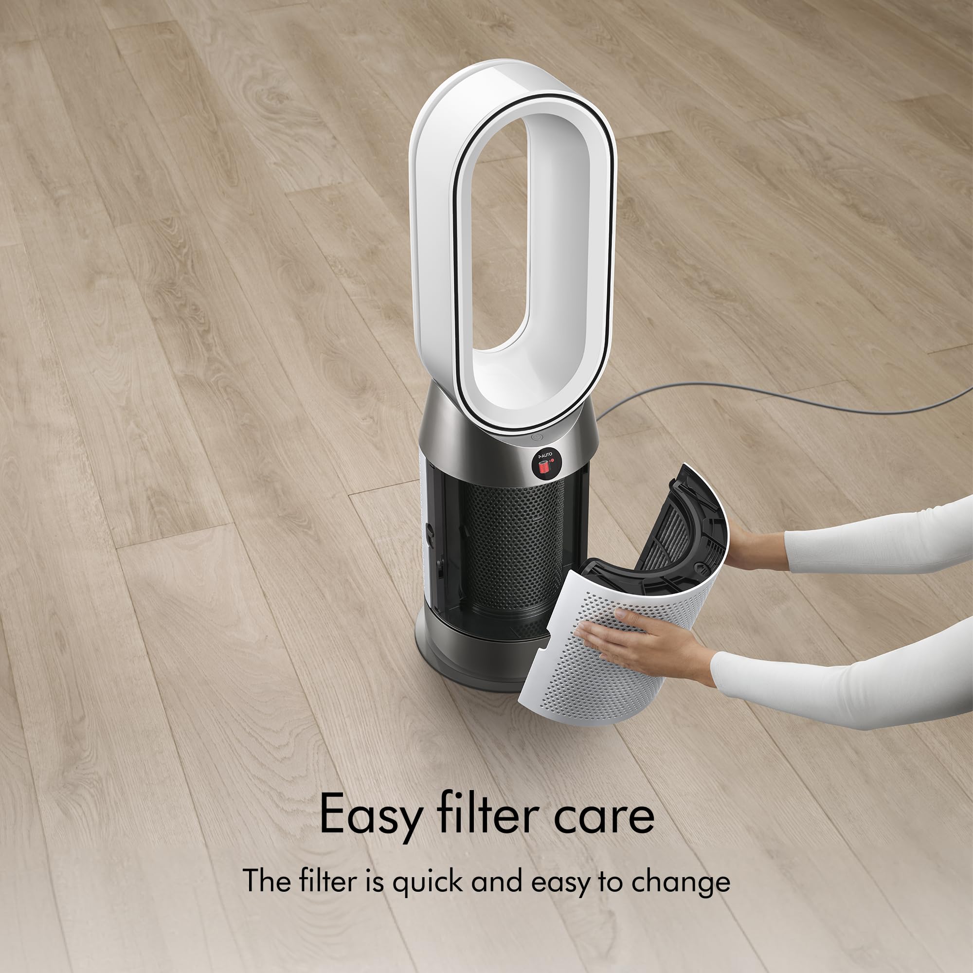 Dyson Purifier Hot+Cool™ Gen1  - Purifying Fan Heater (White): HP10