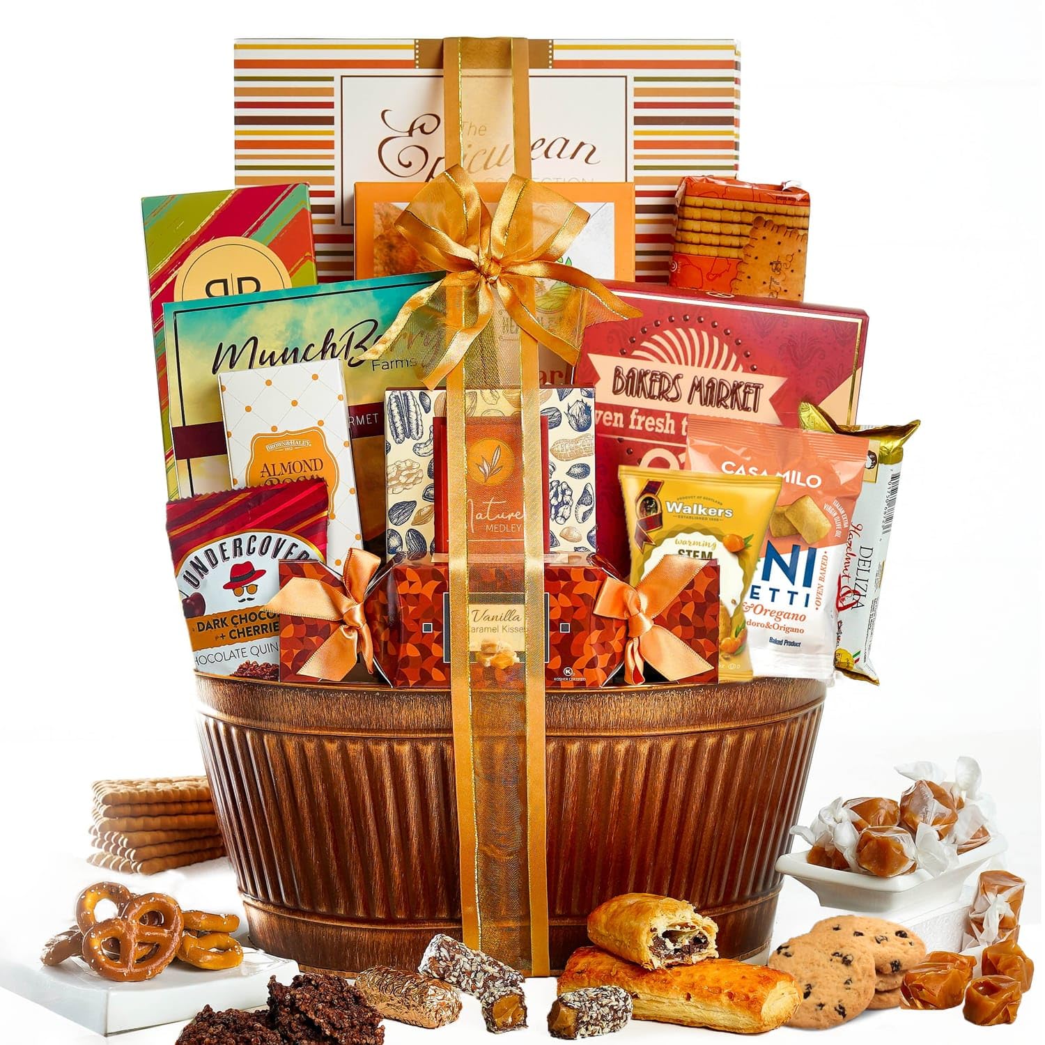 Broadway Basketeers Gift Basket Gifts for Women, Men, Families, Fathers Day, College, Appreciation, Thank You Present, Birthday, Corporate, Get Well, Sympathy Care: Broadway Basketeers Gift Basket Gifts for Women, Men, Families, Fathers Day, College, Appreciation, Thank You Present, Birthday, Corporate, Get Well, Sympathy Care