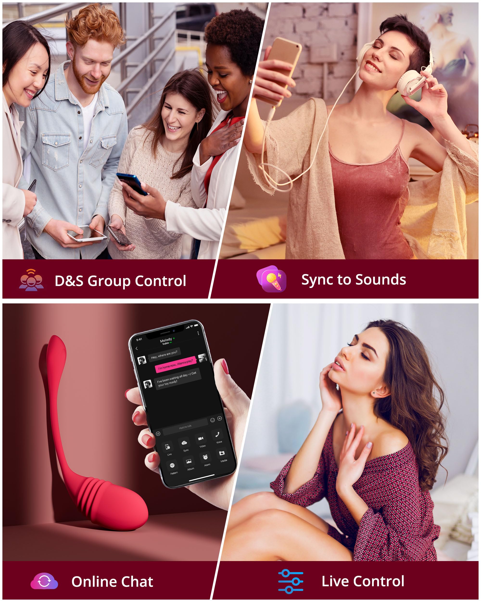 LOVENSE Vulse Vibrator Thrusting & Vibration 2 in 1 Sex Toys, Remote Control G Spot Vibrators Dildo for Long Distance Play, Unlimited Custom Patterns Adult Sex Toys & Games for Women Couples Pleasure