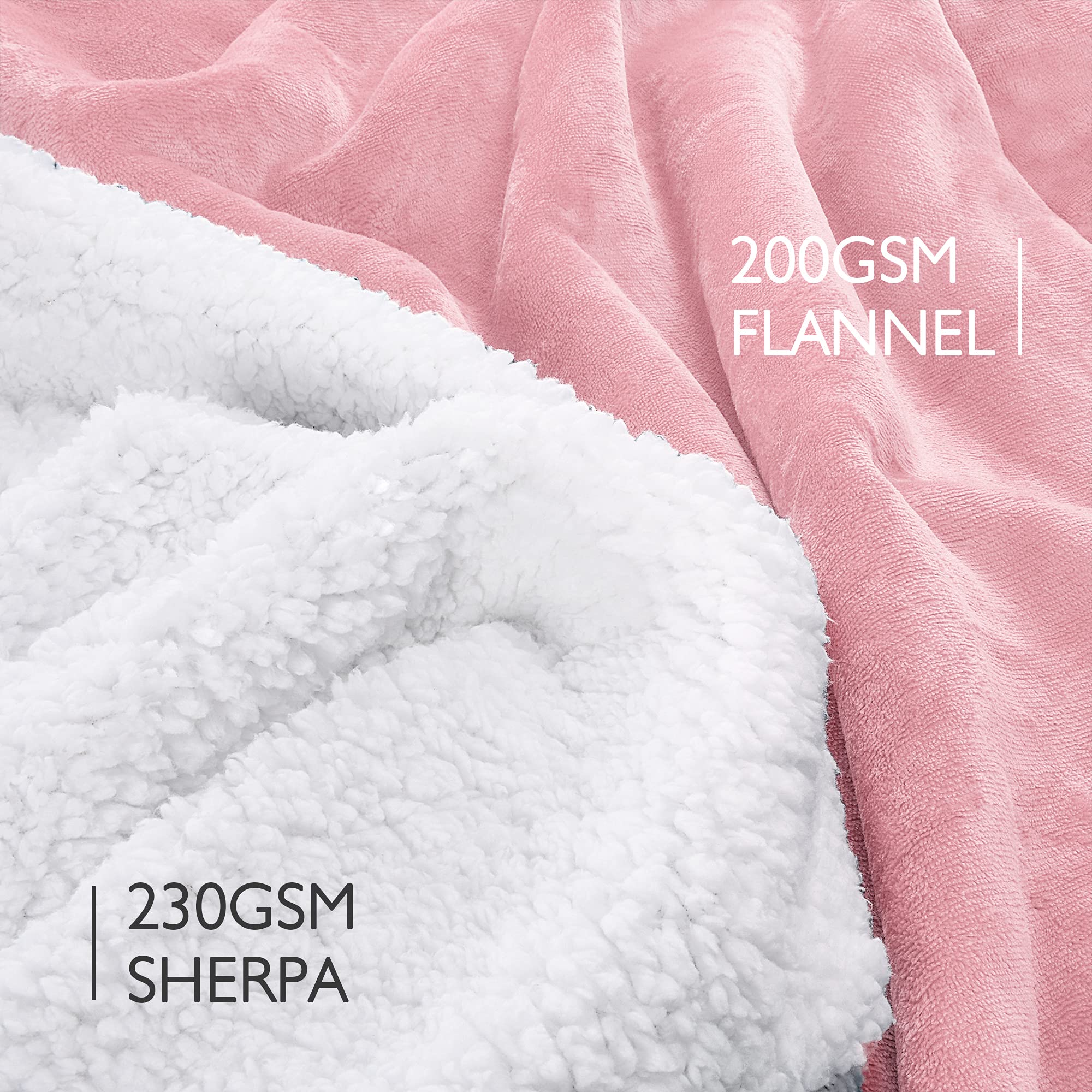 Catalonia Oversized Blanket Hoodie Sweatshirt, Wearable Sherpa Lounging Pullover for Adults Women Men: One Size Pink-extra Long